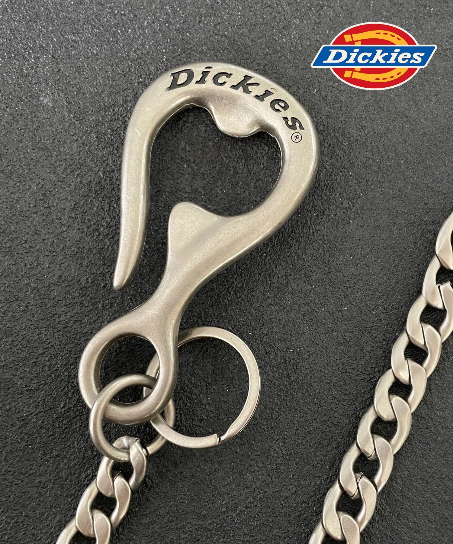 ≪Dickies/ディッキーズ≫ウォレットチェーンロゴ/フックデザイン