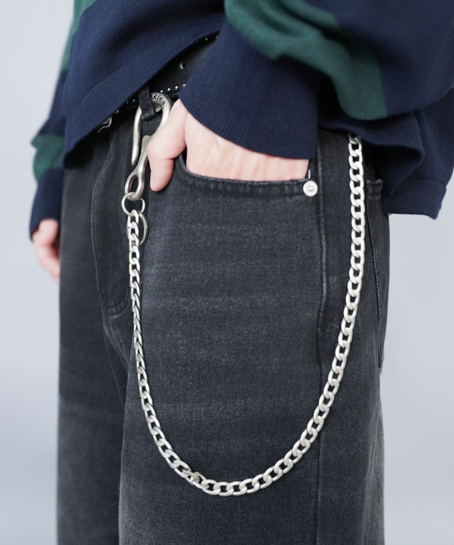 ≪Dickies/ディッキーズ≫ウォレットチェーンロゴ/フックデザイン