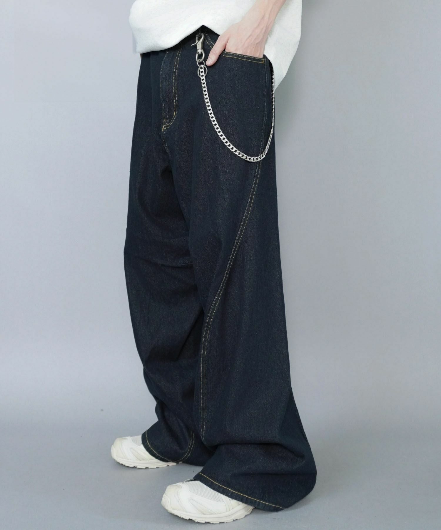 ≪Dickies/ディッキーズ≫ロゴウォレットチェーン/アンティークカラー