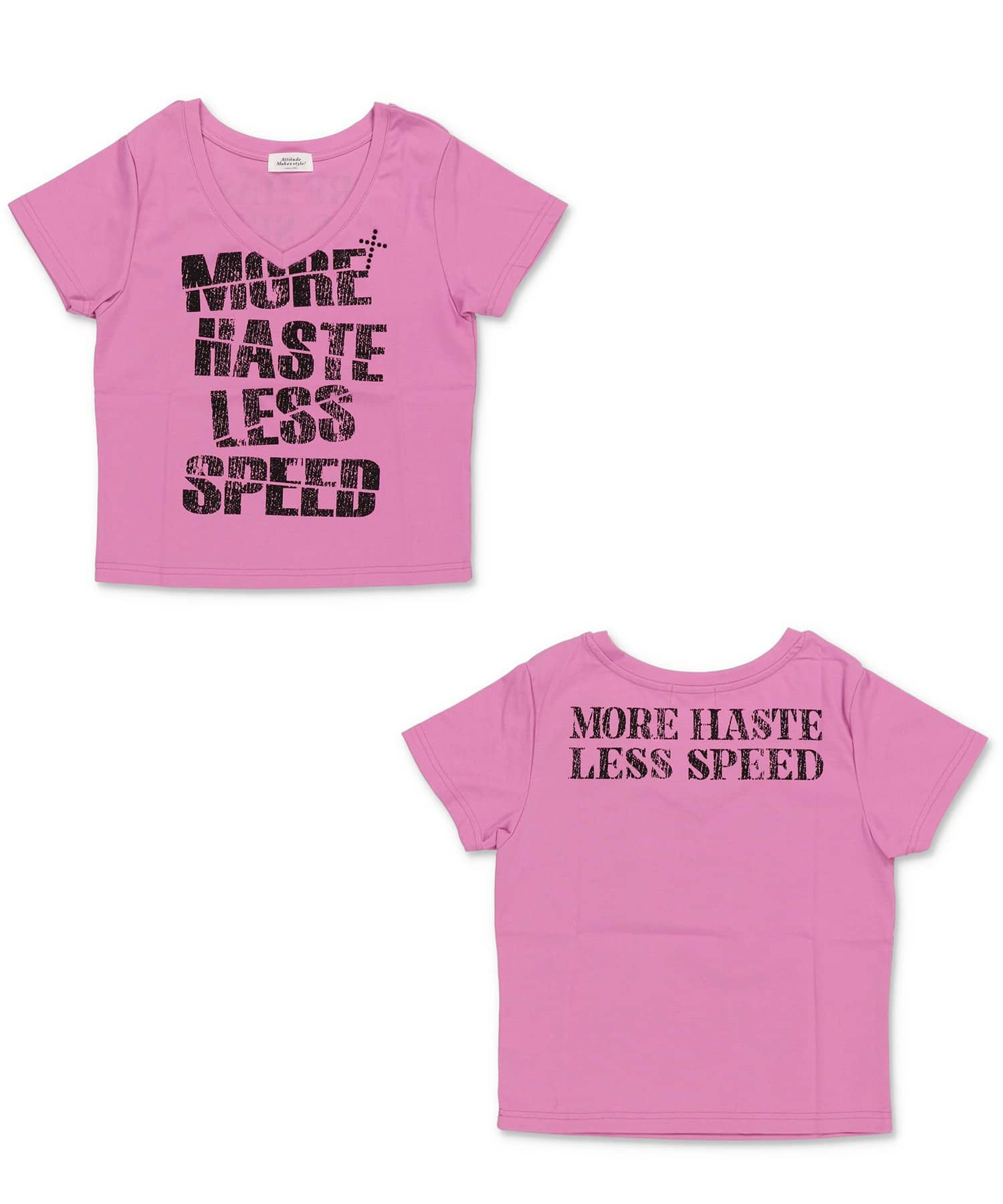 平成ギャルTシャツ/Vネッククロスロゴ|再入荷通知あり|SPINNS公式通販
