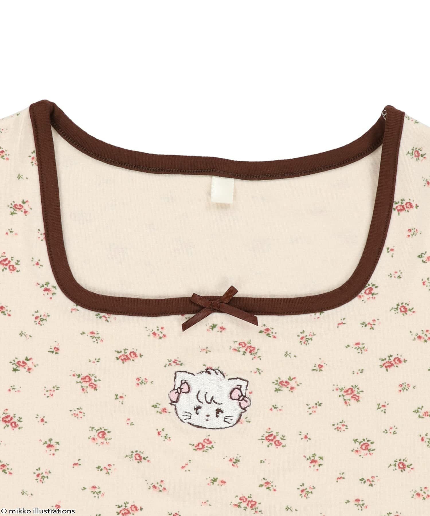 mikko illustrations×SPINNSコラボ！パイピングカットソー|SPINNS公式通販