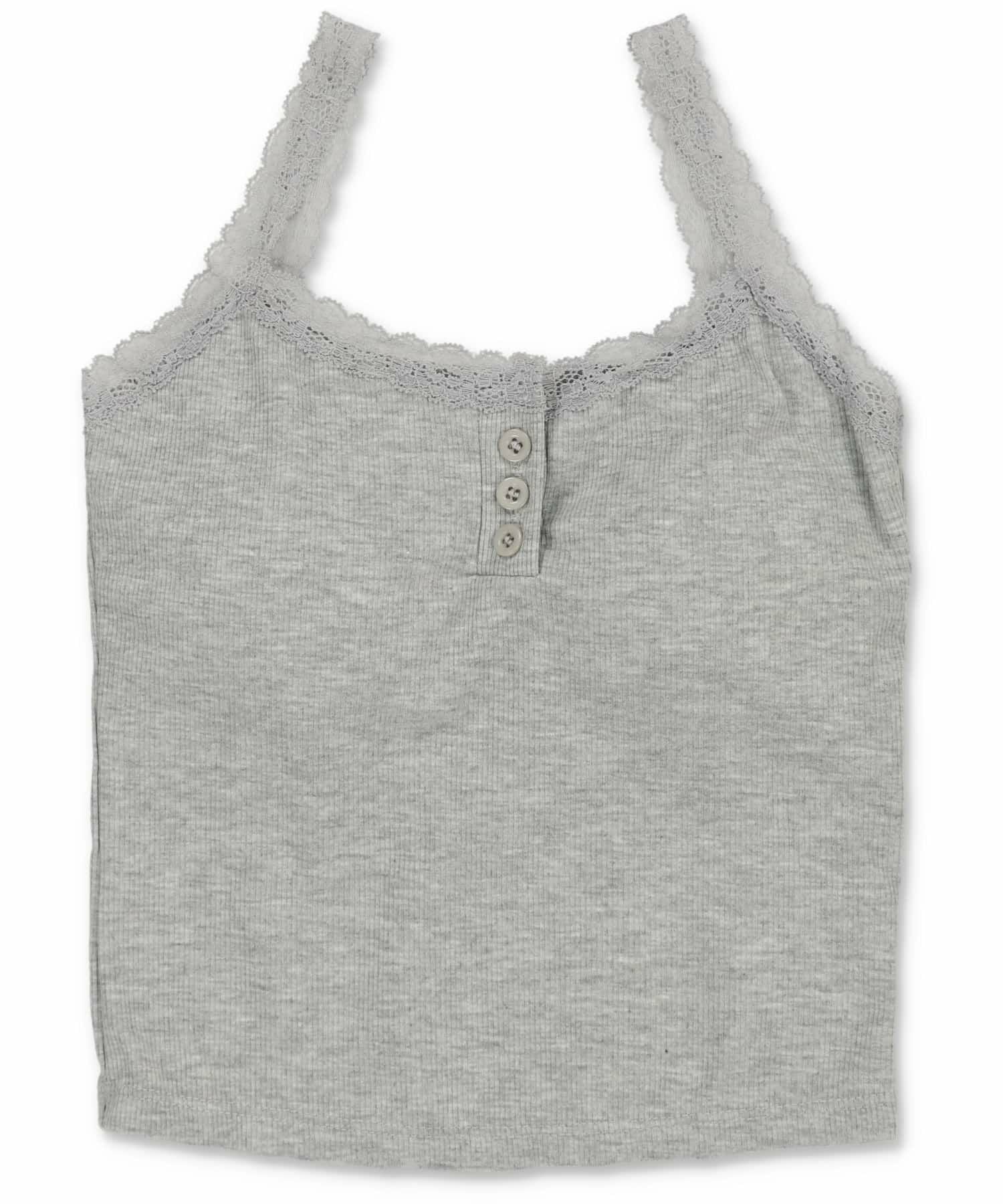38%OFF】カップ付きキャミソール/ヘンリーネック/レース | SPINNS WEB