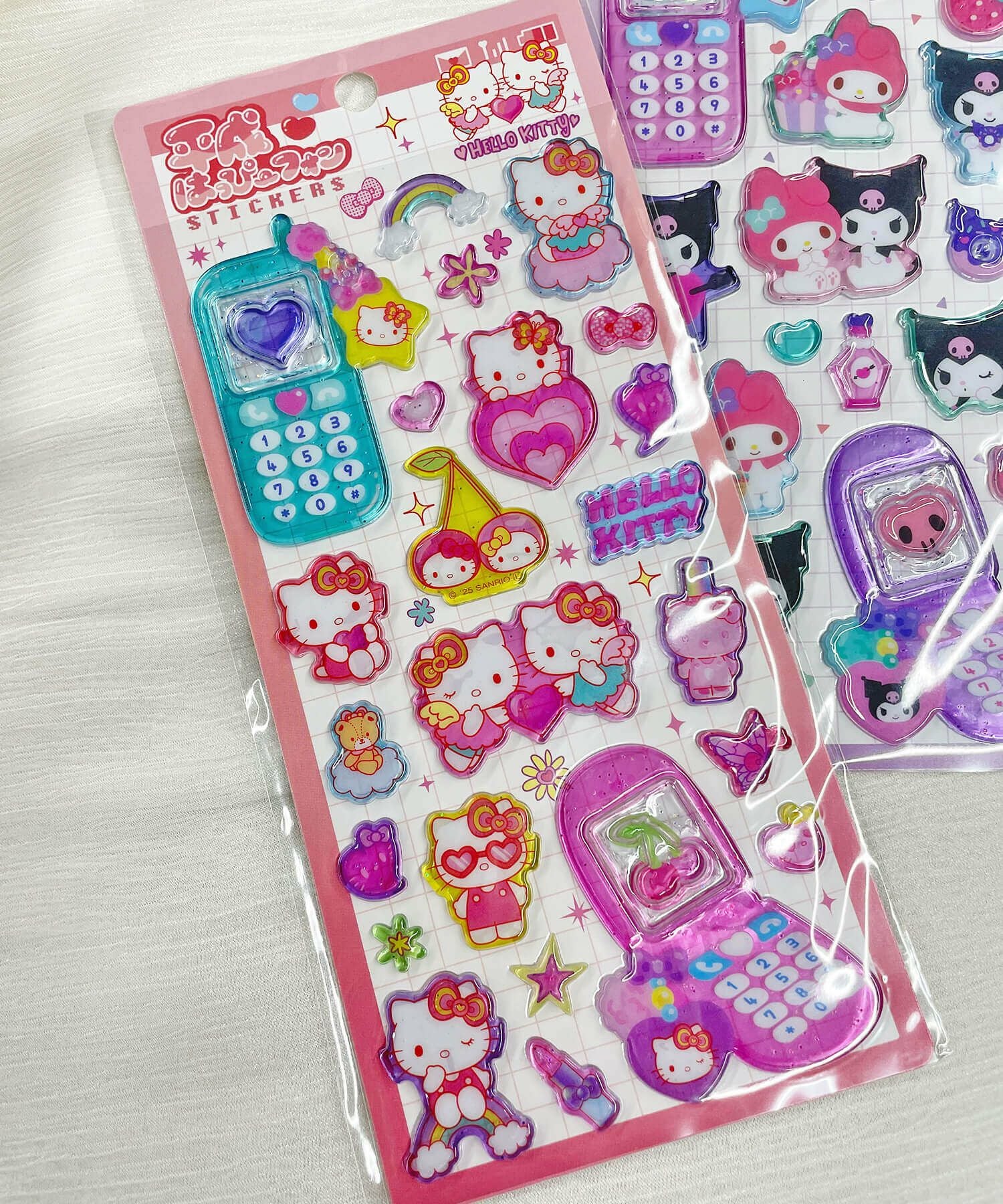 ≪サンリオ≫平成はっぴーフォンステッカーズ/ガラケーシール/#平成