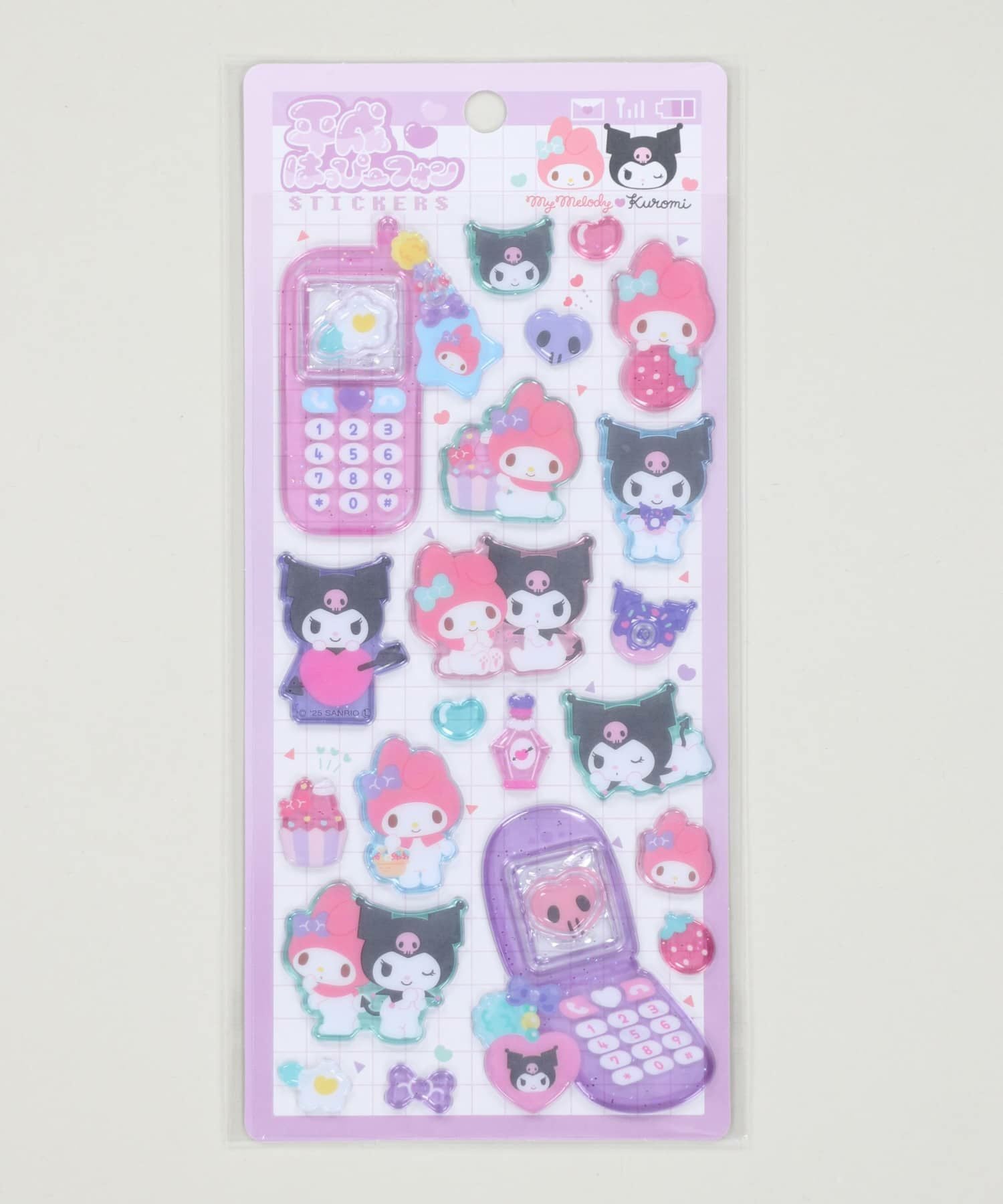 ≪サンリオ≫平成はっぴーフォンステッカーズ/ガラケーシール/#平成