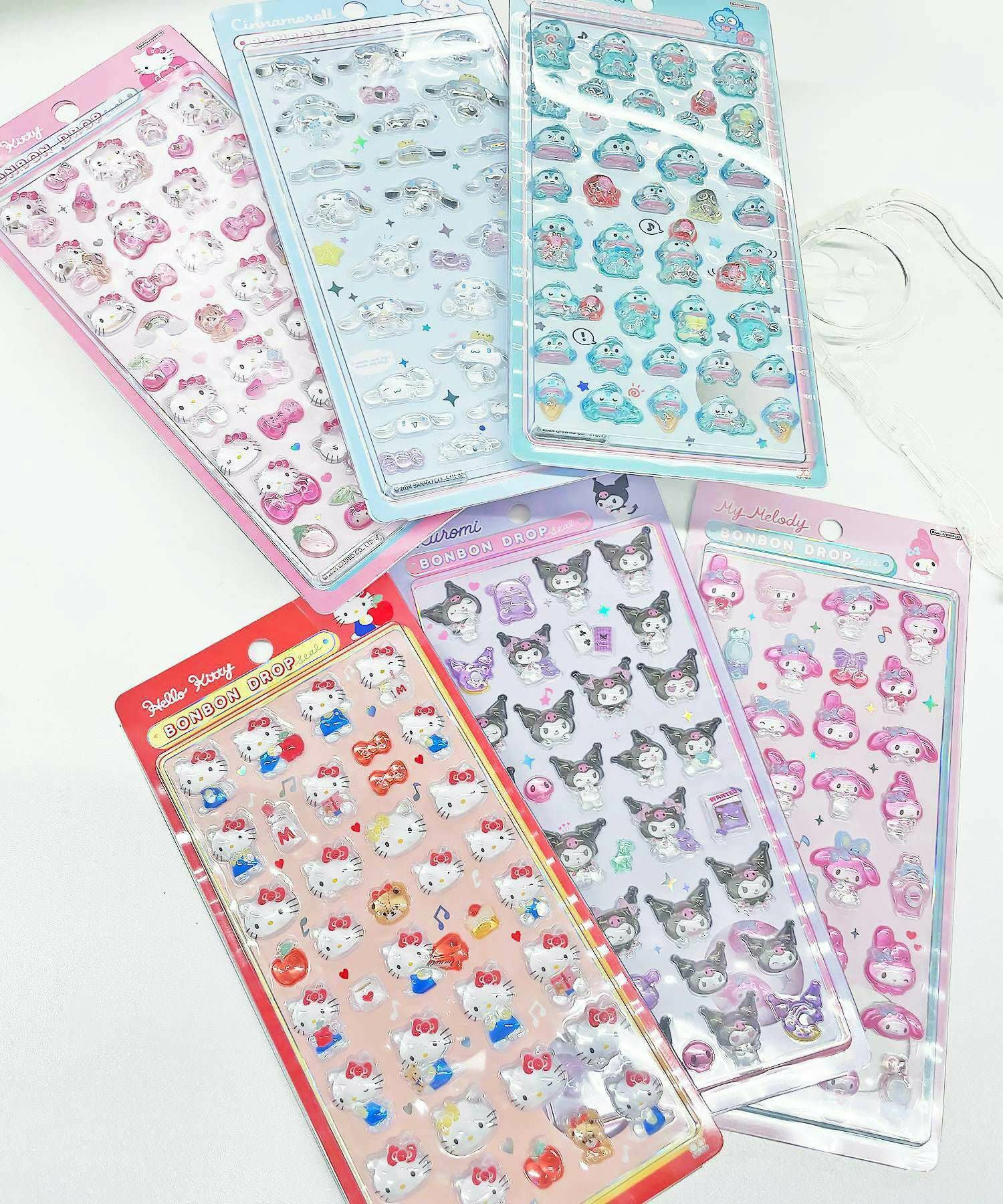 サンリオのボンボンドロップシール｜スピンズ公式通販サイト