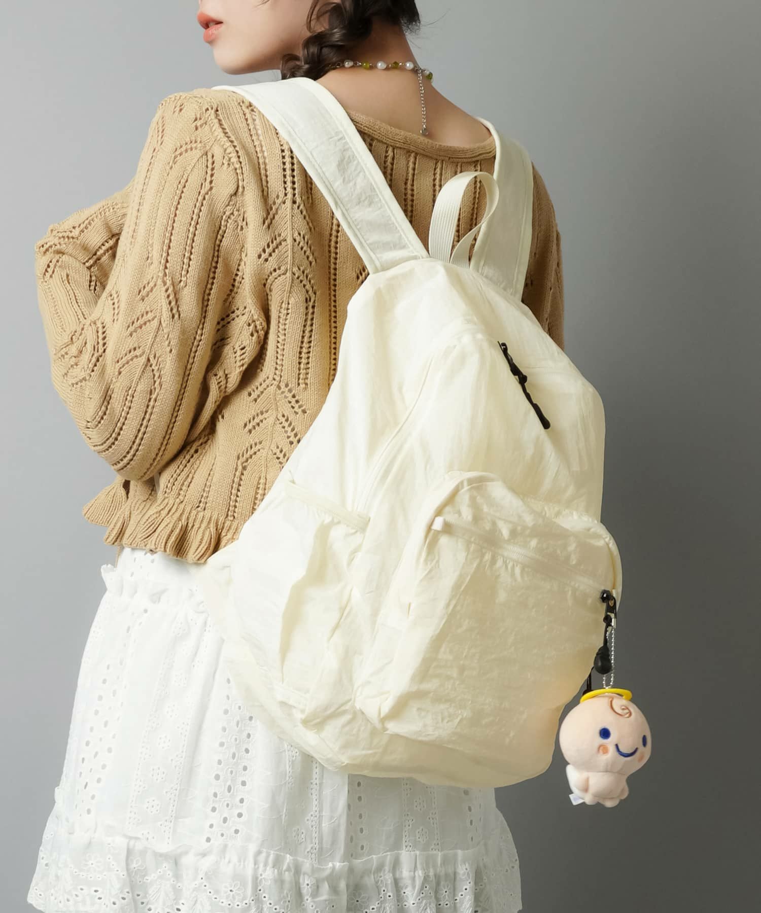 97%OFF】ナイロンバックパック/リュックサック/コード | SPINNS WEB