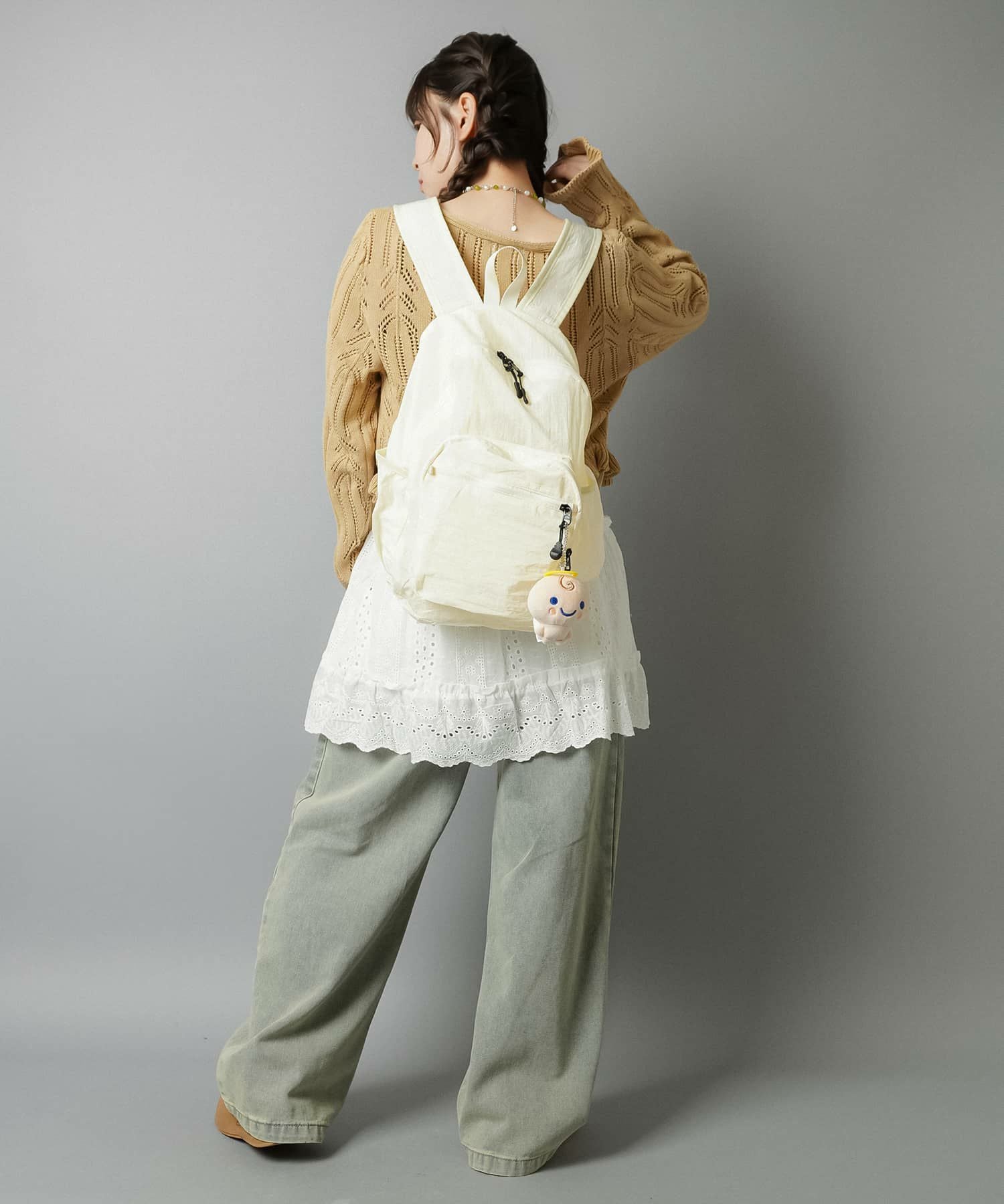 97%OFF】ナイロンバックパック/リュックサック/コード | SPINNS WEB