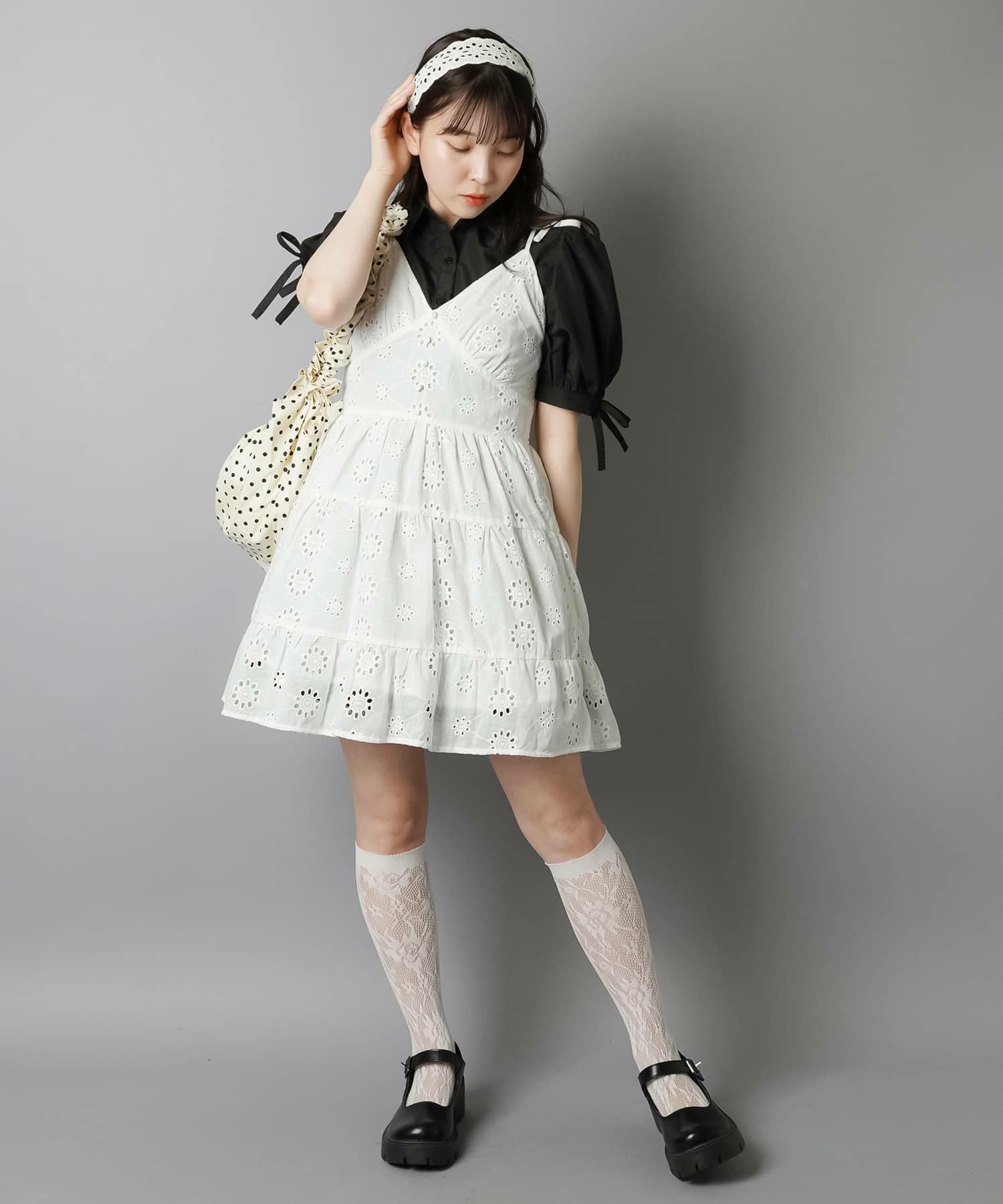88%OFF】コットンレースカチューシャ/#NEO森ガール | SPINNS WEB STORE