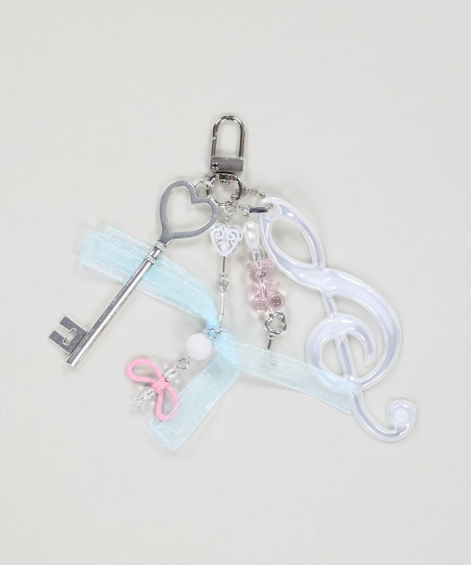 34%OFF】アソートキーホルダー/音符/リボン/キー#ウィッシュコア