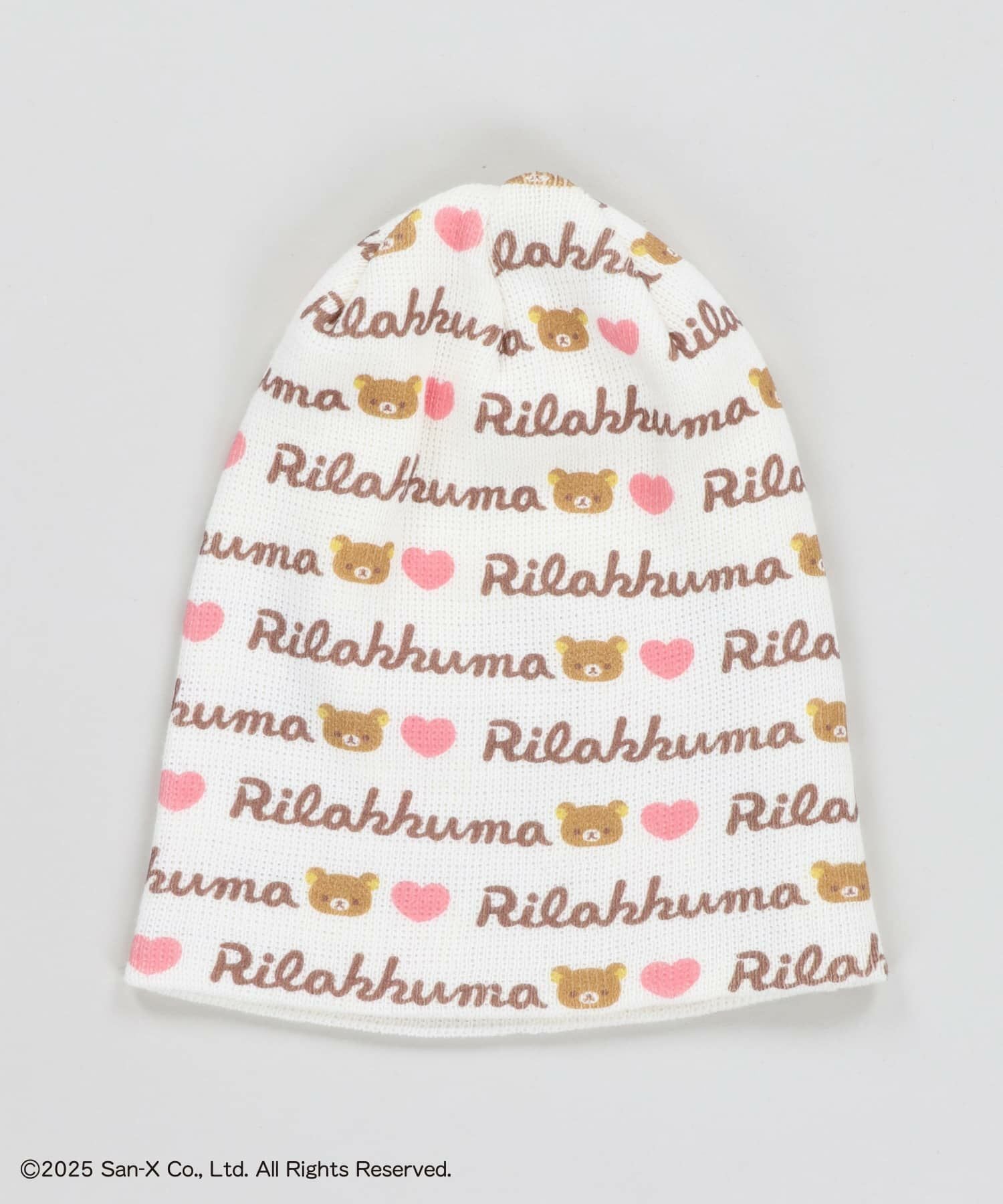 100%OFF】『リラックマ×SPINNS』総柄ニット帽 | SPINNS WEB STORE