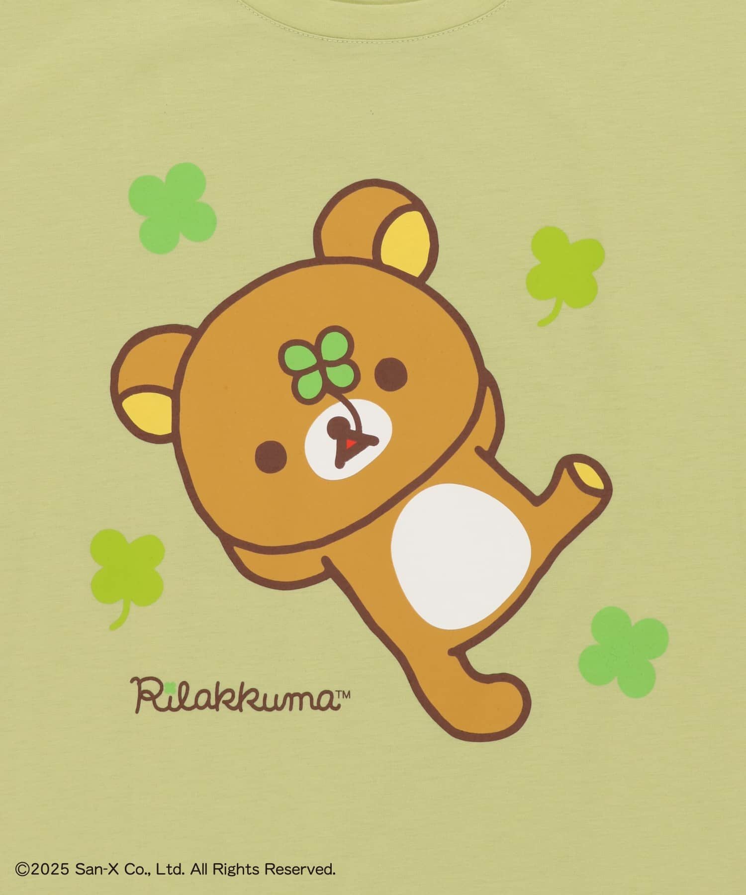 88%OFF】『リラックマ×SPINNS』クローバーBIGTシャツ | SPINNS WEB