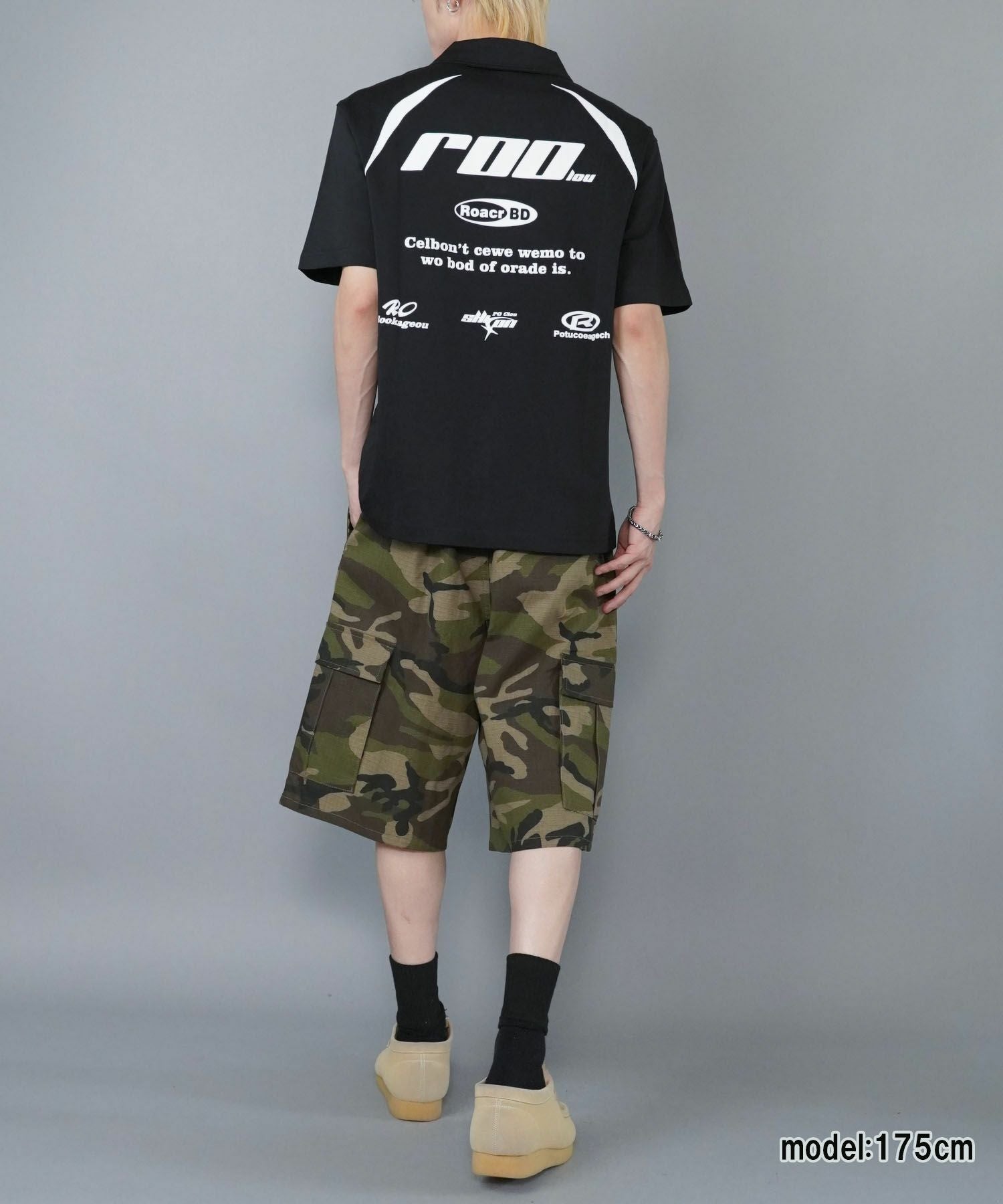 88%OFF】90sゲームシャツデザインポロシャツ/襟付きTシャツ | SPINNS