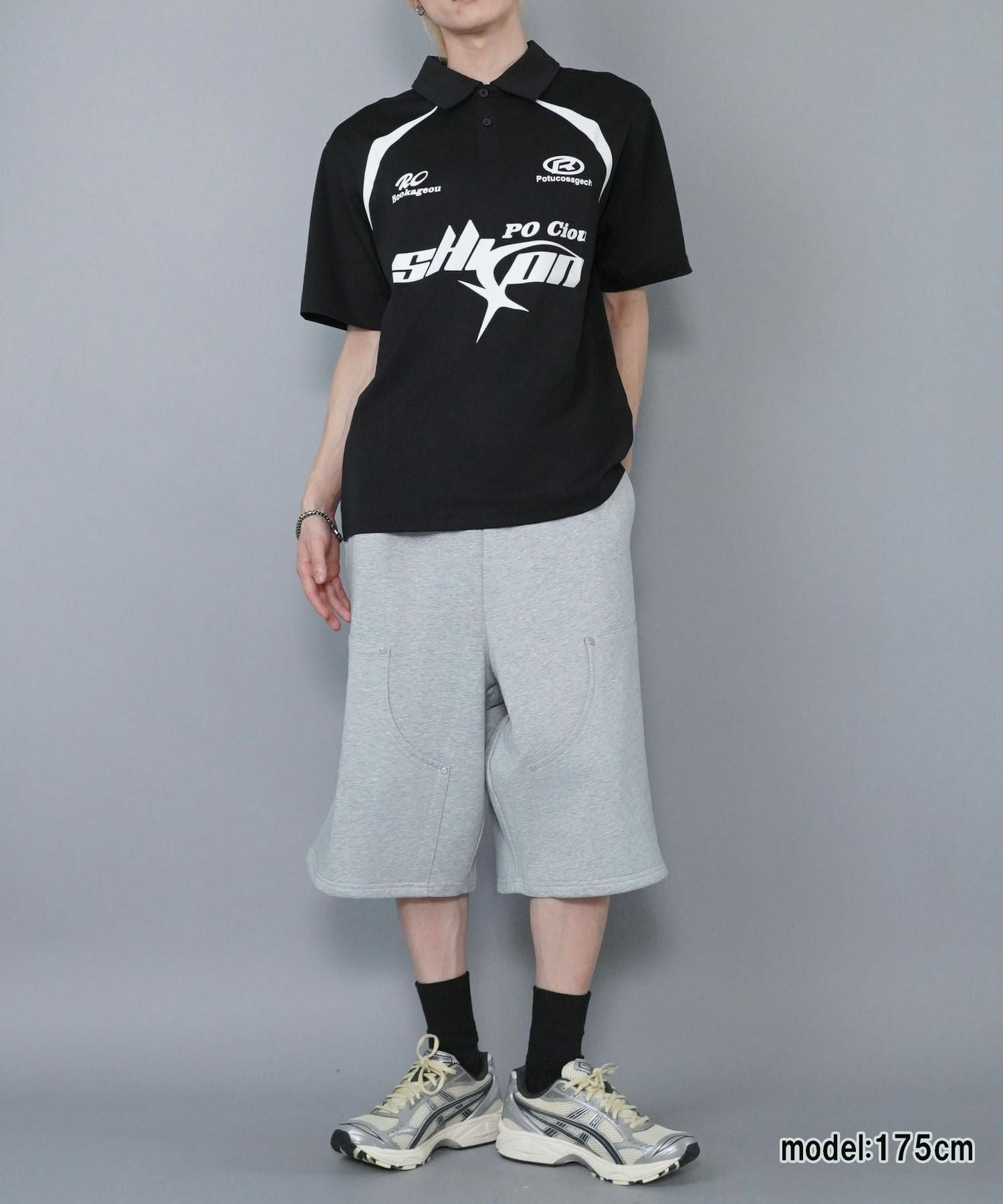 88%OFF】90sゲームシャツデザインポロシャツ/襟付きTシャツ | SPINNS
