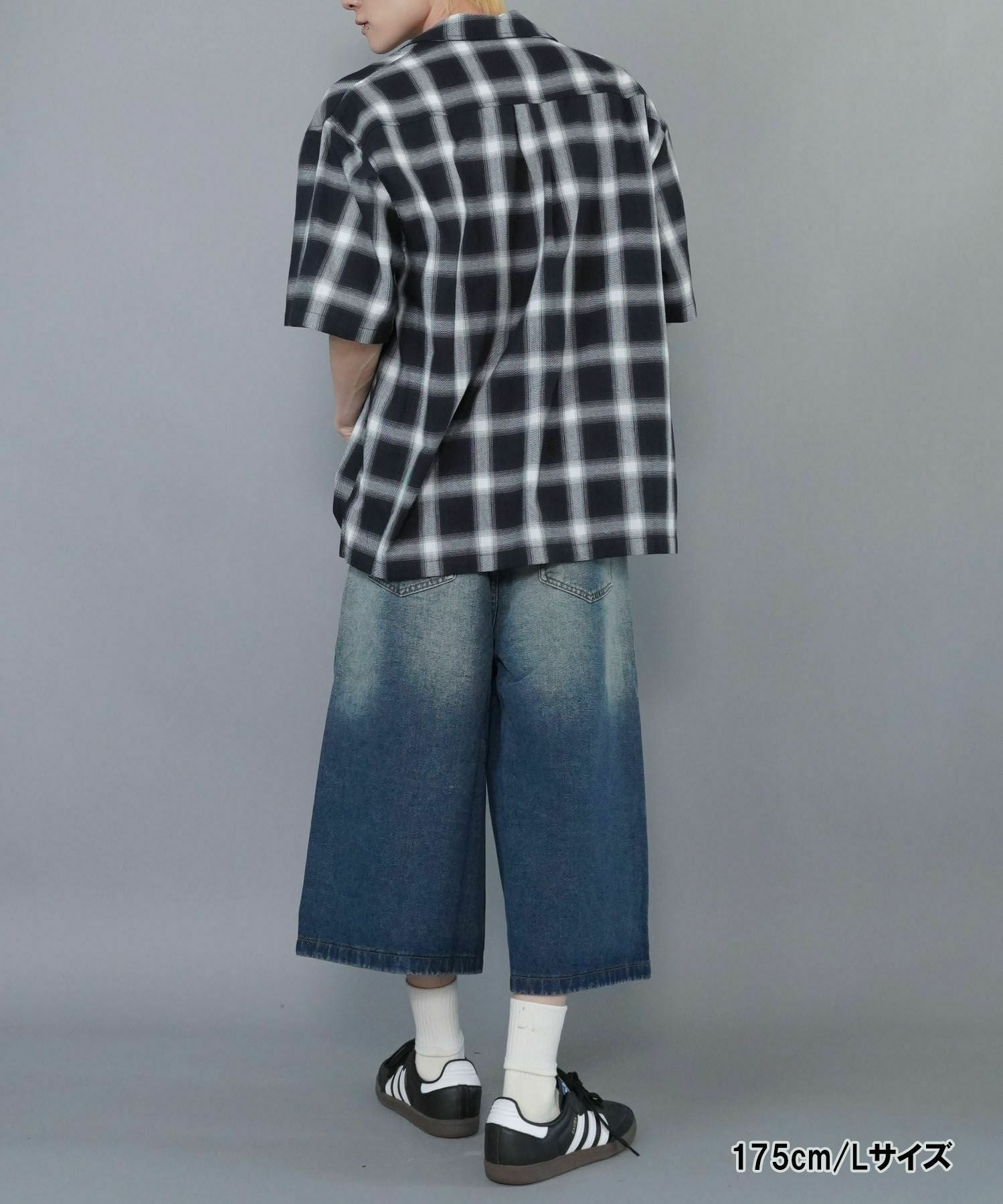 ヴィンテージ加工ジョーツデニムパンツ/ハーフパンツ | SPINNS WEB