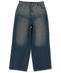 ネイビーxベージュ