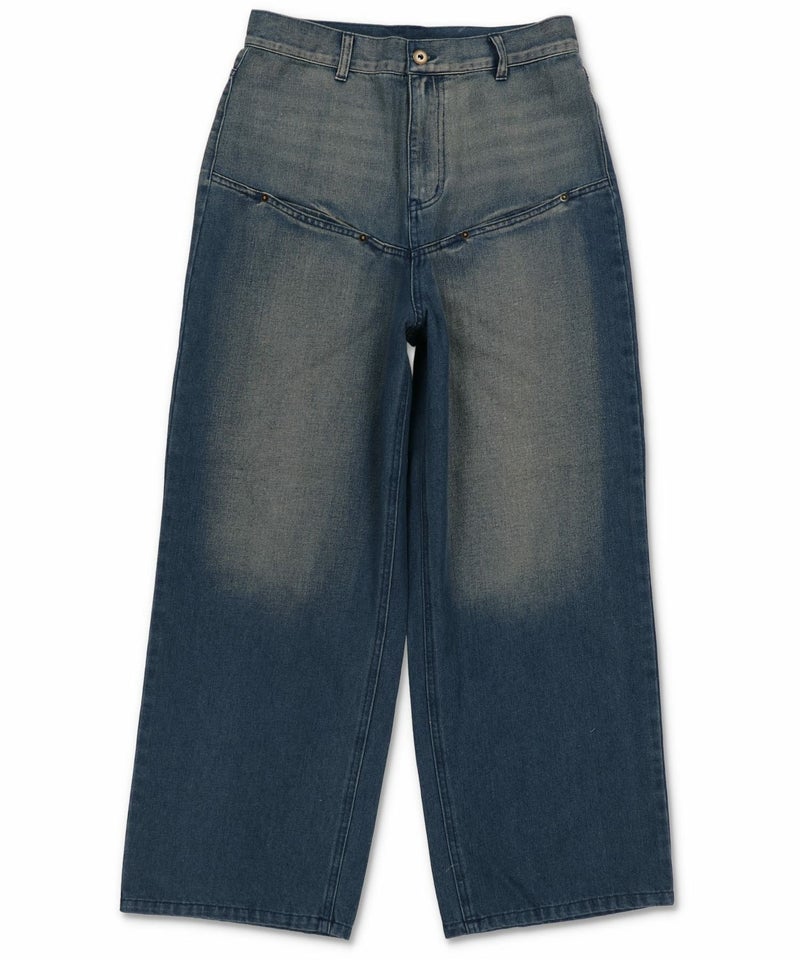 ネイビーxベージュ