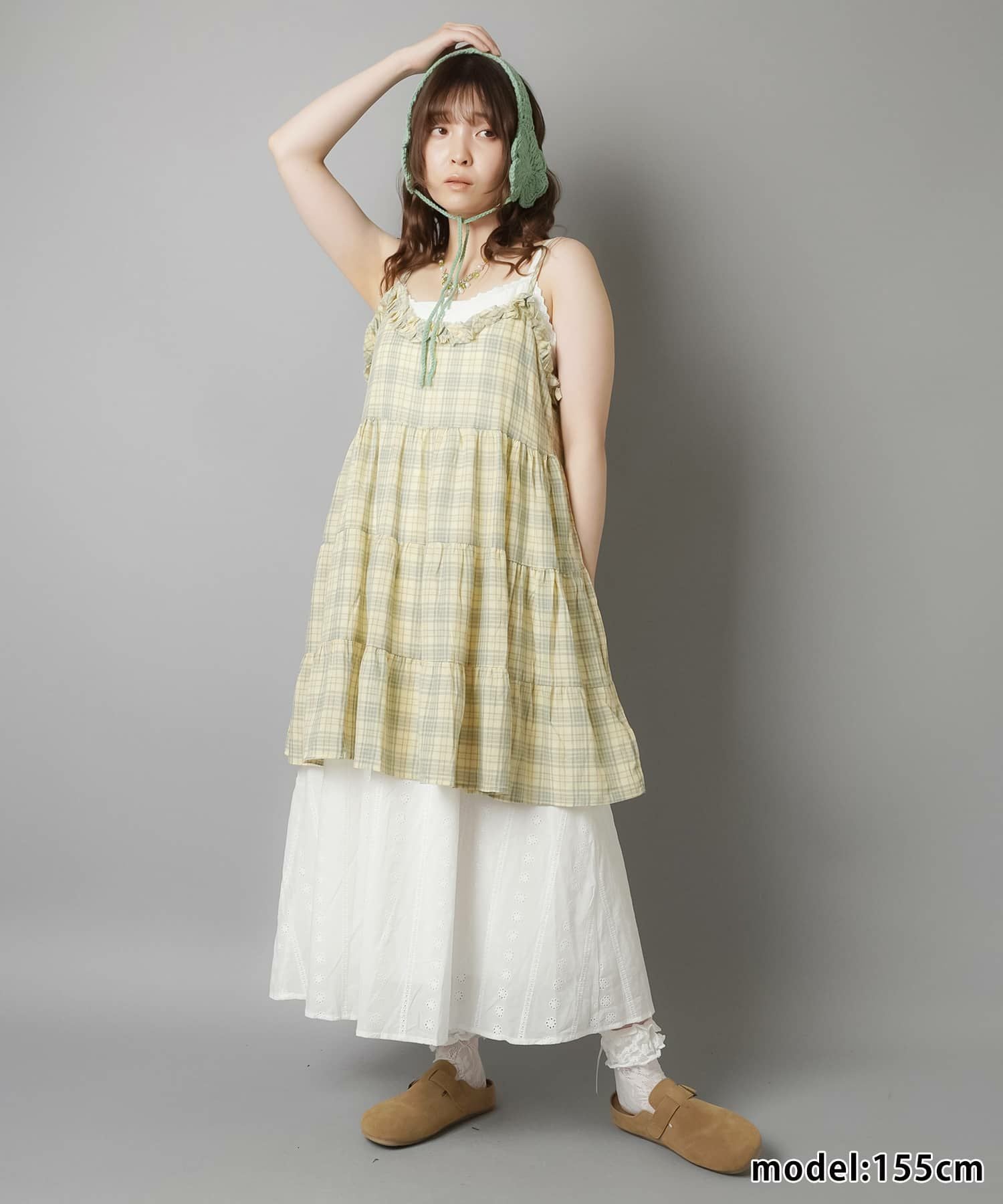 88%OFF】コットンキャミワンピース/レース/#NEO森ガール | SPINNS WEB