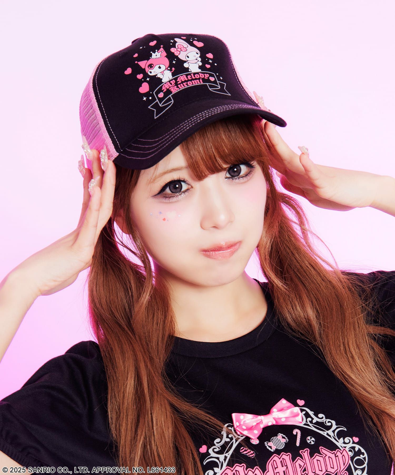 92%OFF】『マイメロディ&クロミ×SPINNS』メッシュキャップ | SPINNS