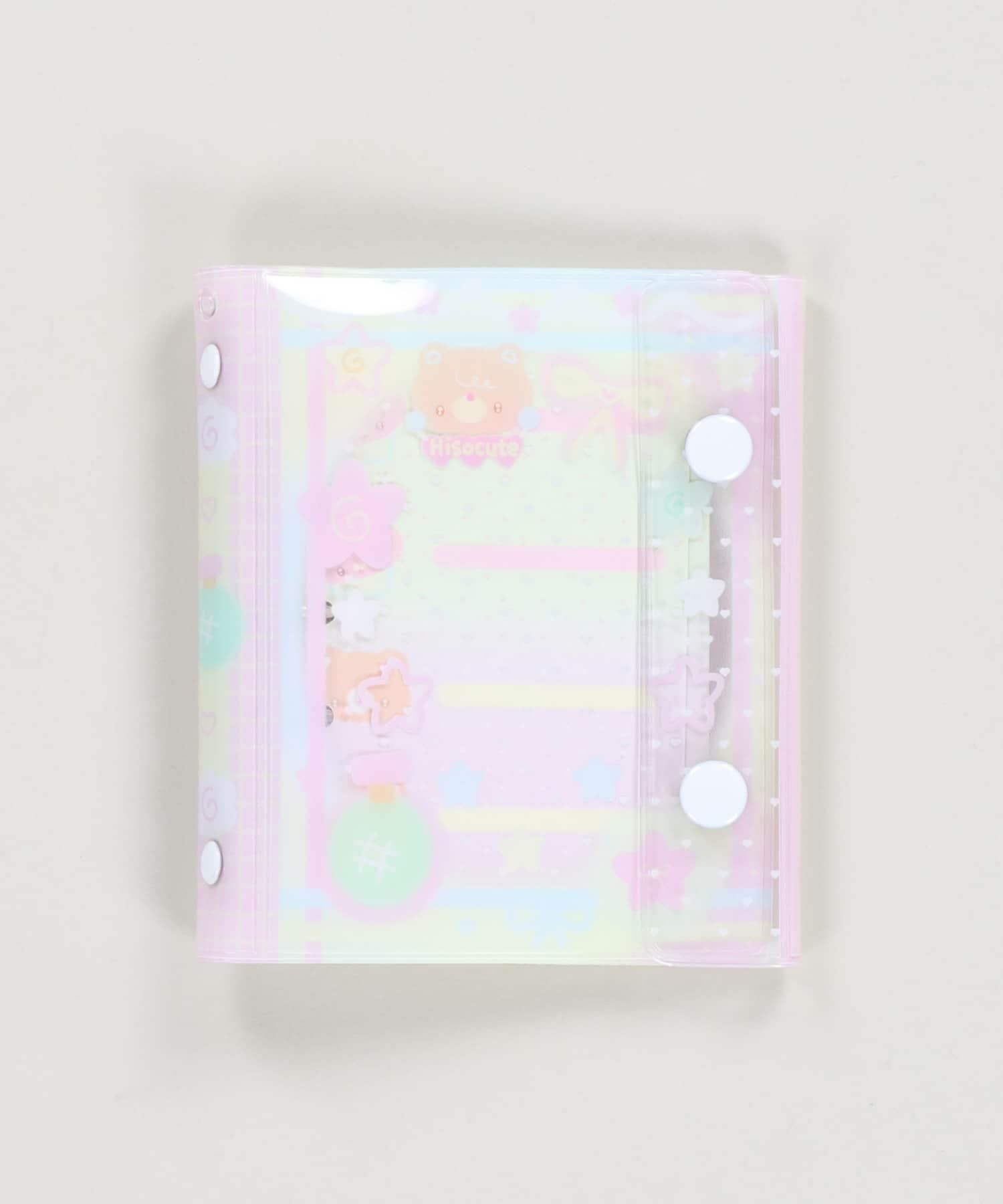 34%OFF】クリアメモバインダー/シールバインダー/メモ帳/ファンシー