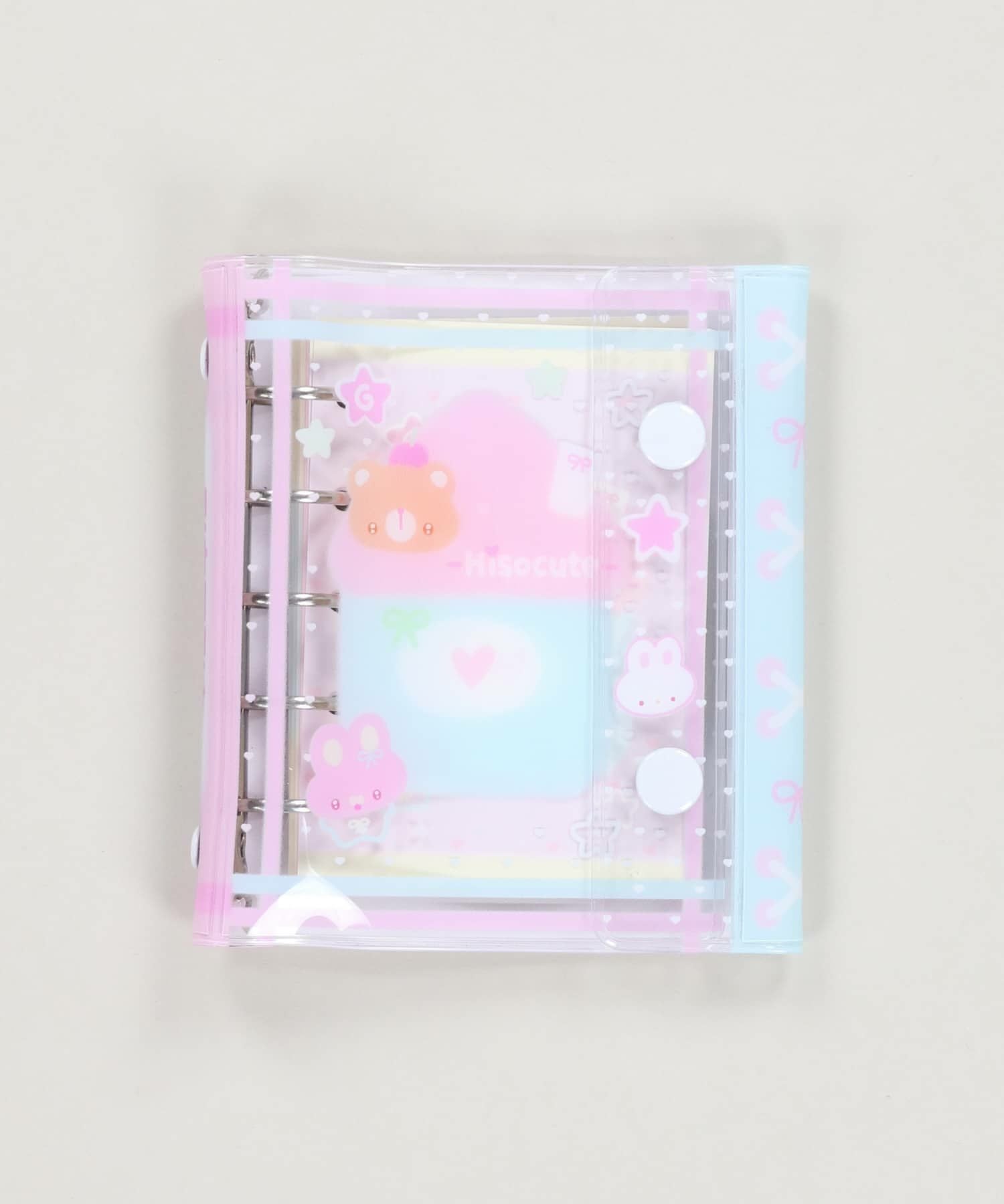 34%OFF】クリアメモバインダー/シールバインダー/メモ帳/ファンシー