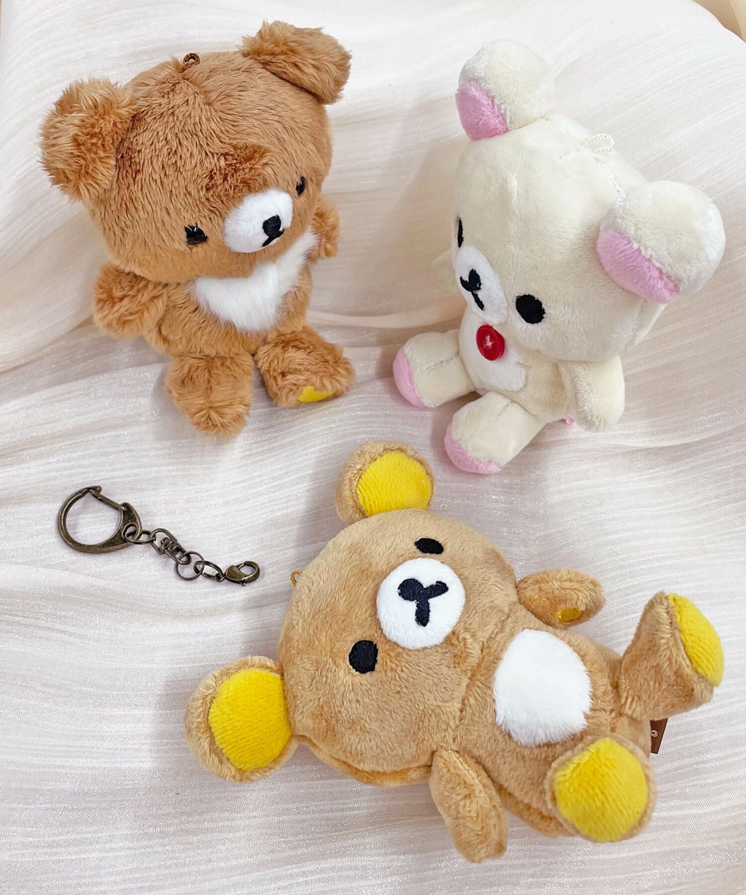 ≪リラックマ≫おでかけぬいぐるみキーホルダー|スピンズ公式通販|新