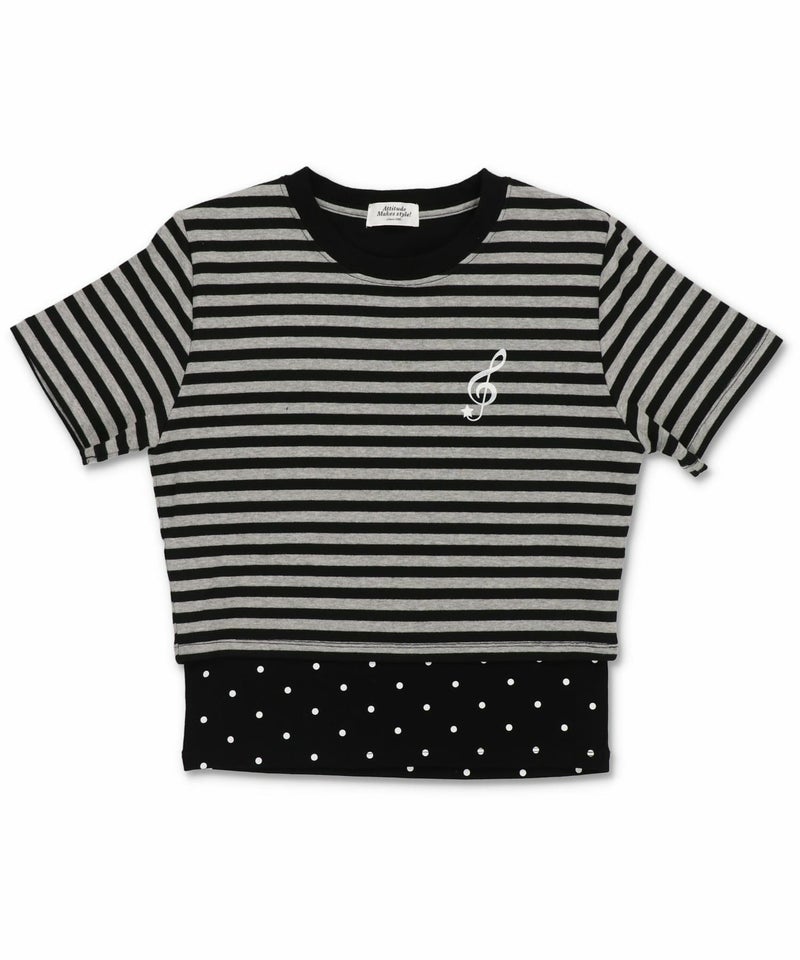 グレーxブラック