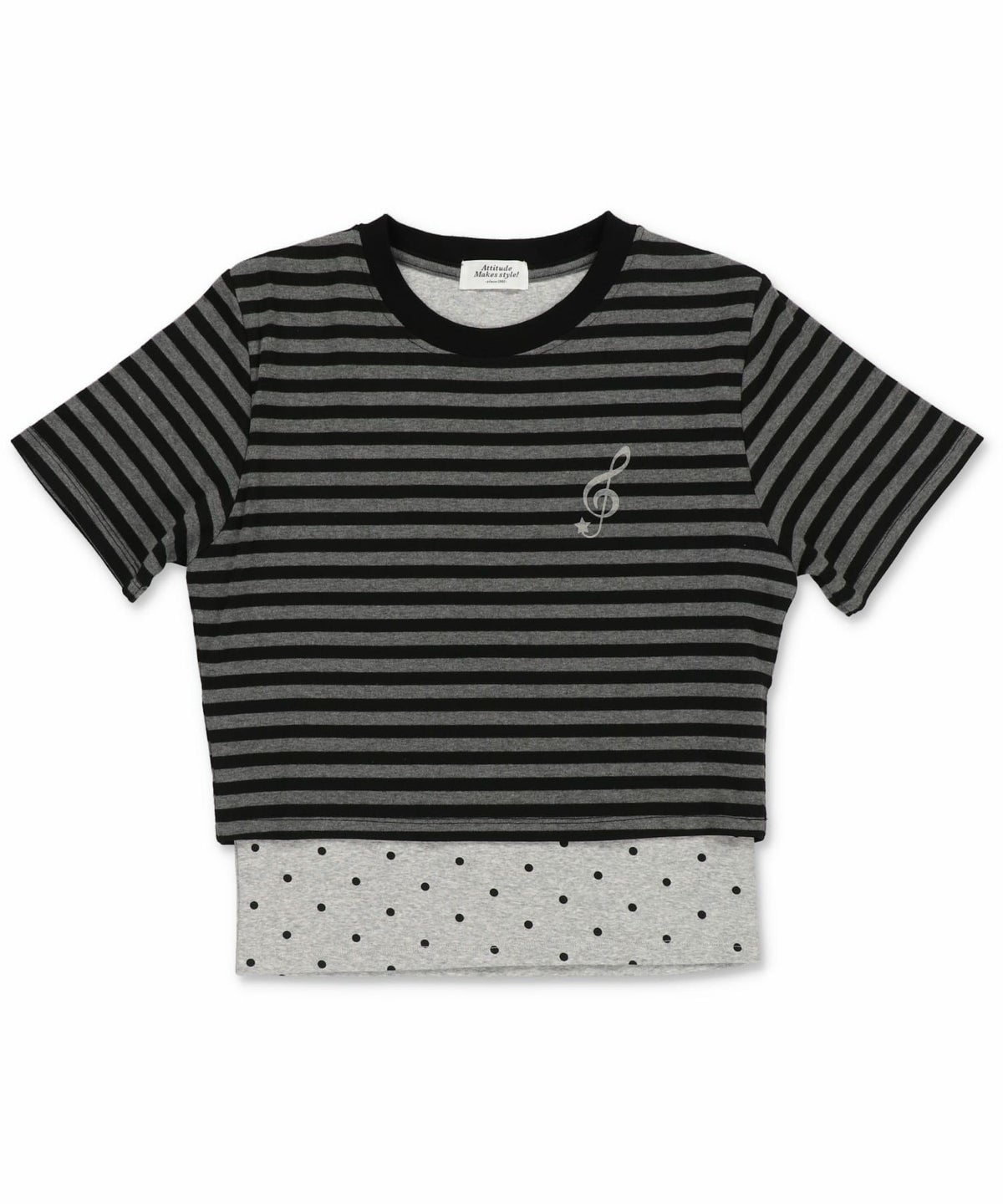 チャコールxブラック