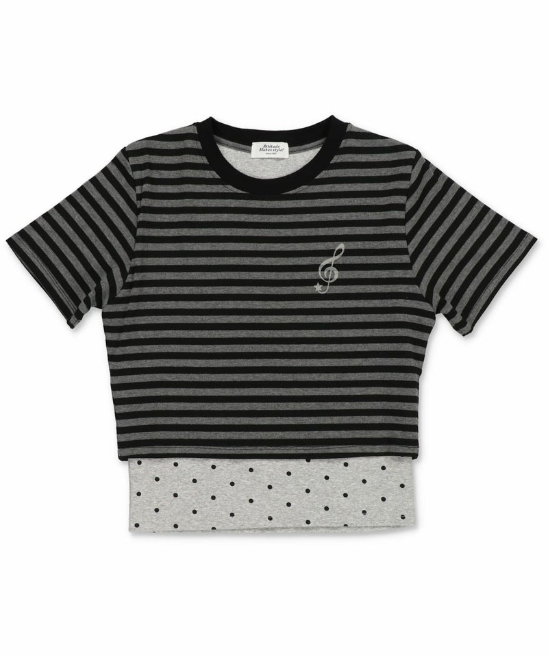 チャコールxブラック