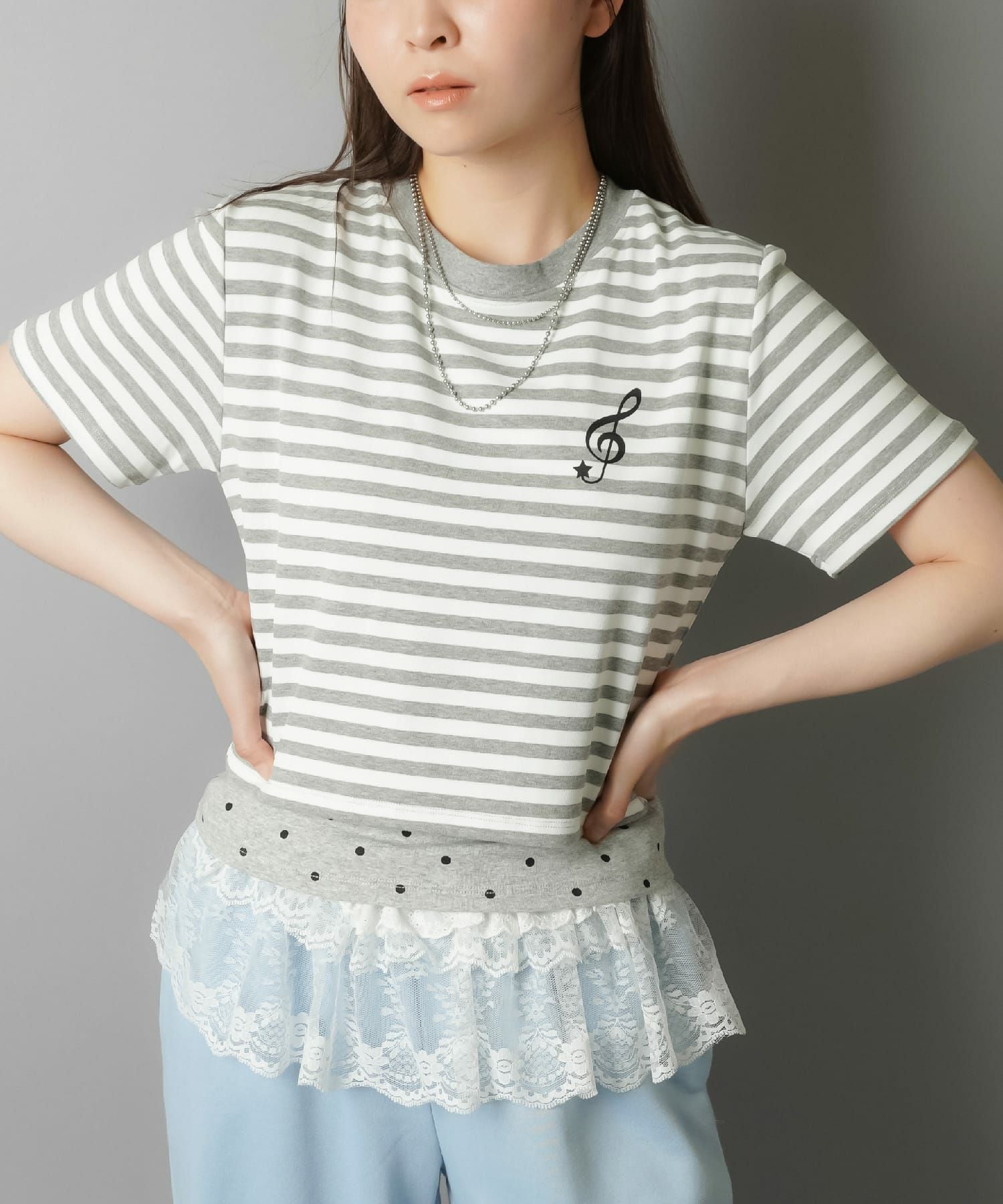 新品　HUG YOUR SKIN 半袖Tシャツ　ウィッシュコア　wishcore CRANK - 新品 shakiri 半袖Tシャツ ネイビー ウィッシュコア