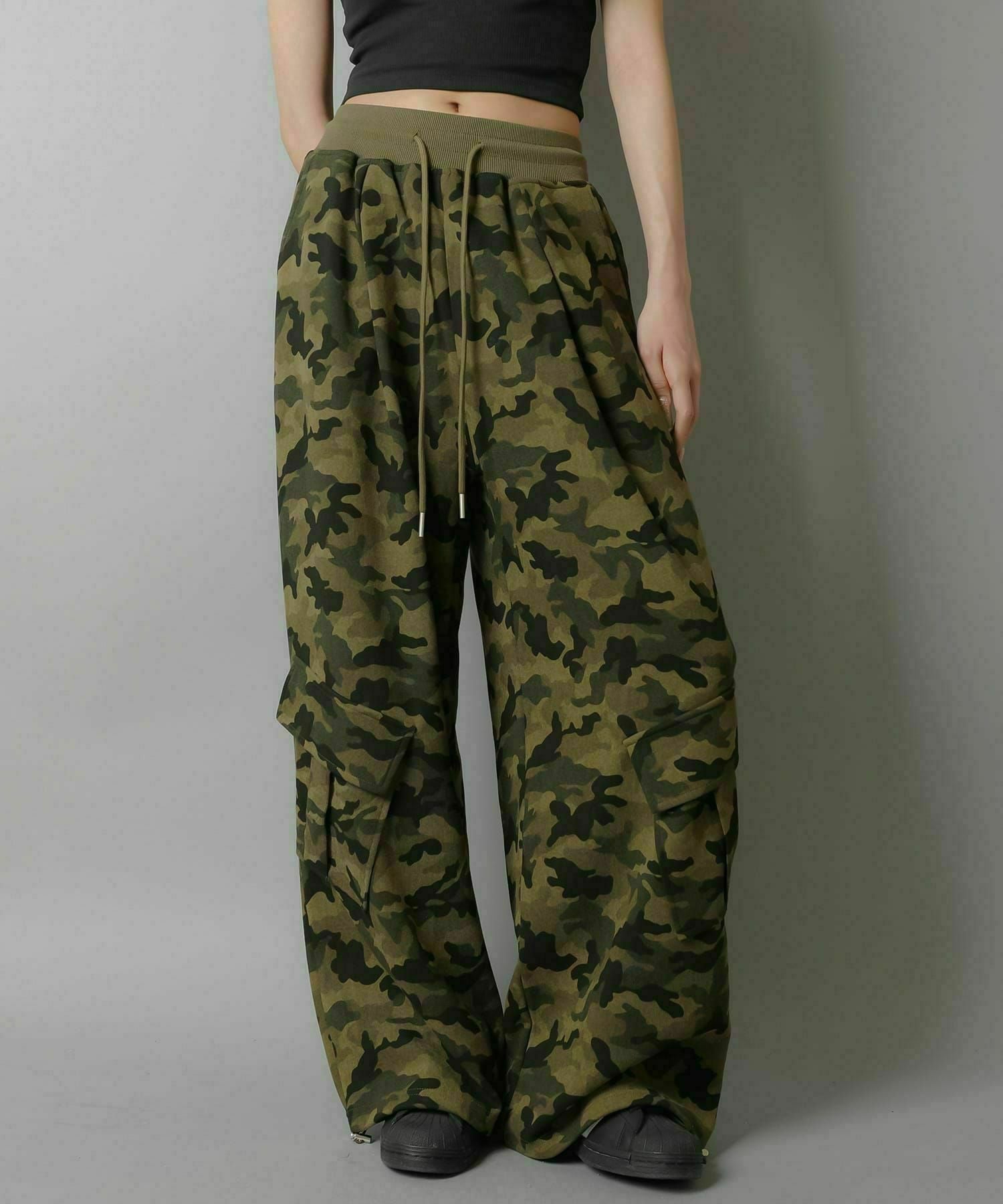 17%OFF】ダメージ加工デニムハーフパンツ/カモ柄/迷彩 | SPINNS WEB