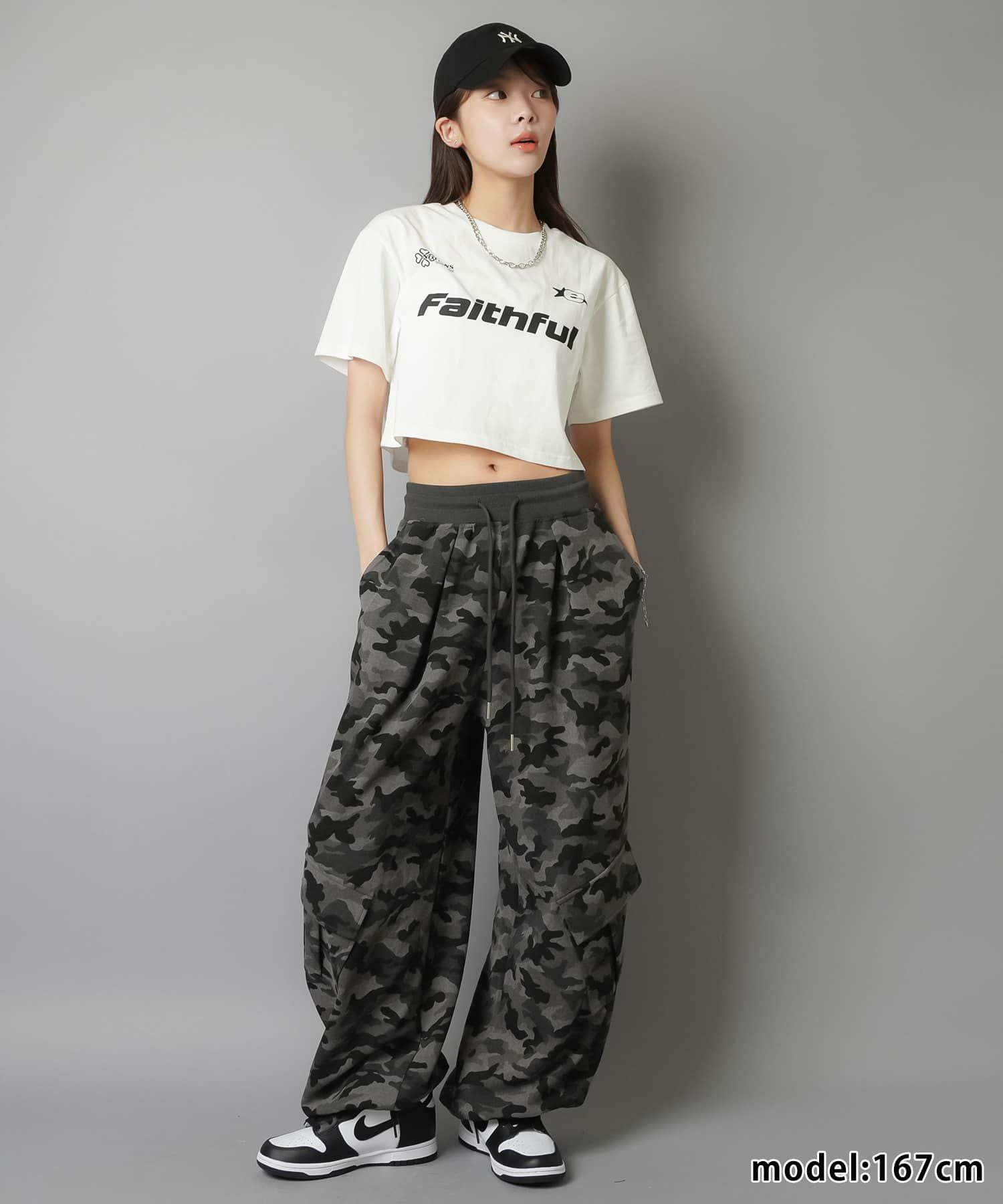 裏毛ワイドスウェットパンツ/迷彩柄/カモ柄 | SPINNS WEB STORE