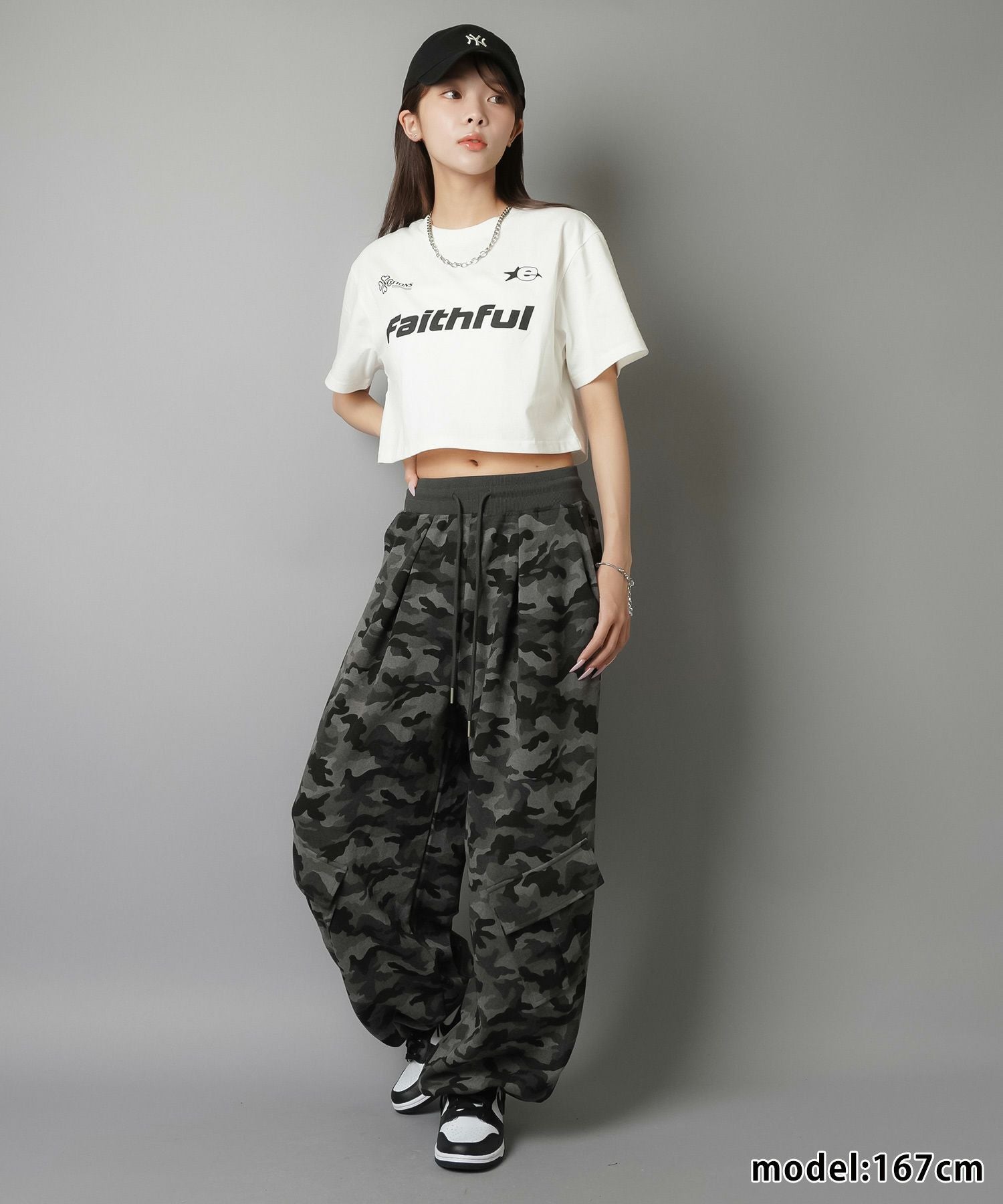 裏毛ワイドスウェットパンツ/迷彩柄/カモ柄 | SPINNS WEB STORE