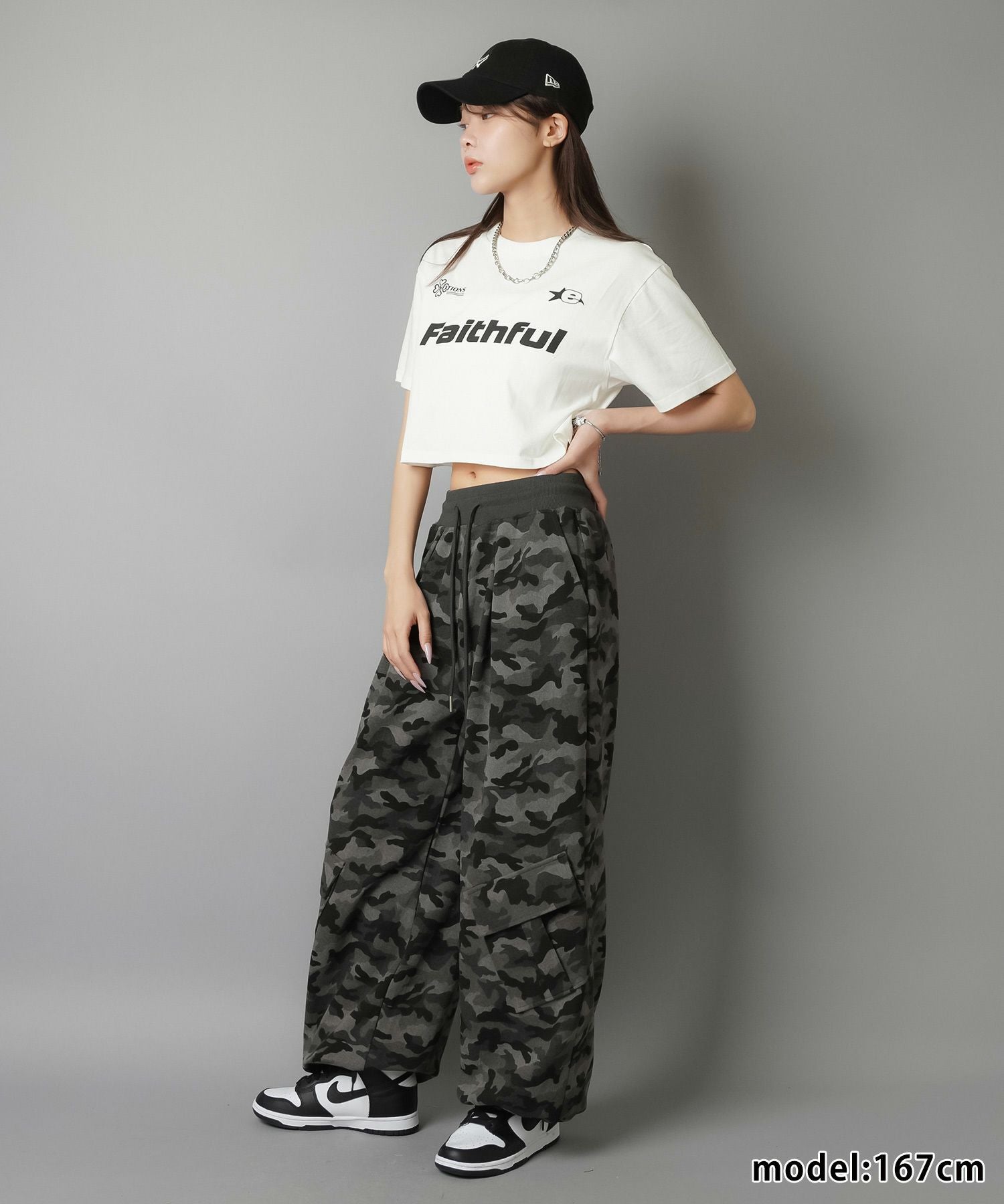 裏毛ワイドスウェットパンツ/迷彩柄/カモ柄 | SPINNS WEB STORE