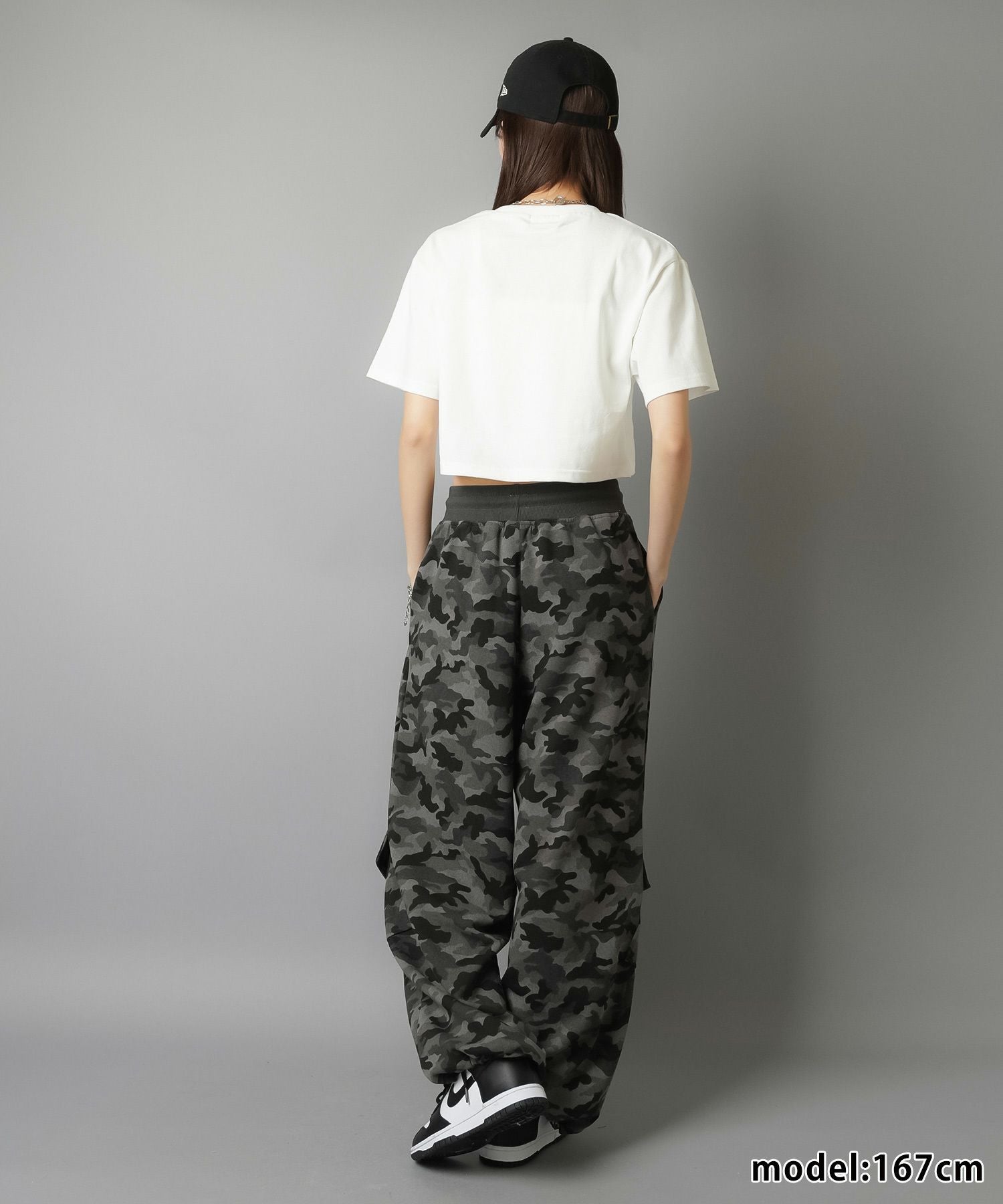 裏毛ワイドスウェットパンツ/迷彩柄/カモ柄 | SPINNS WEB STORE