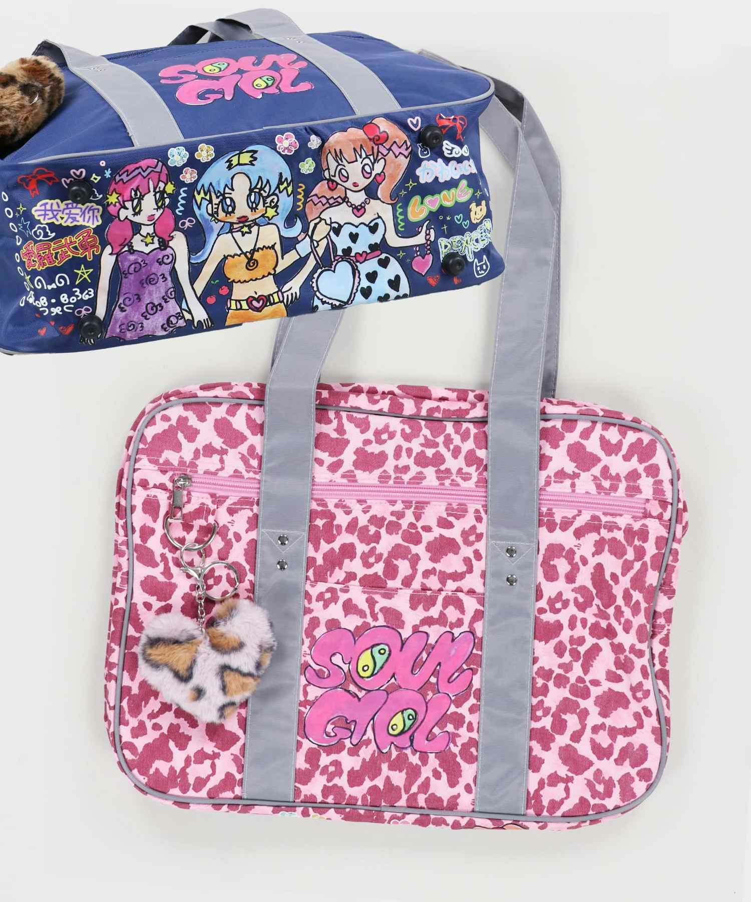 SOUL PUSSSY CAT×SPINNS』キーホルダー付きスクールバッグ | SPINNS