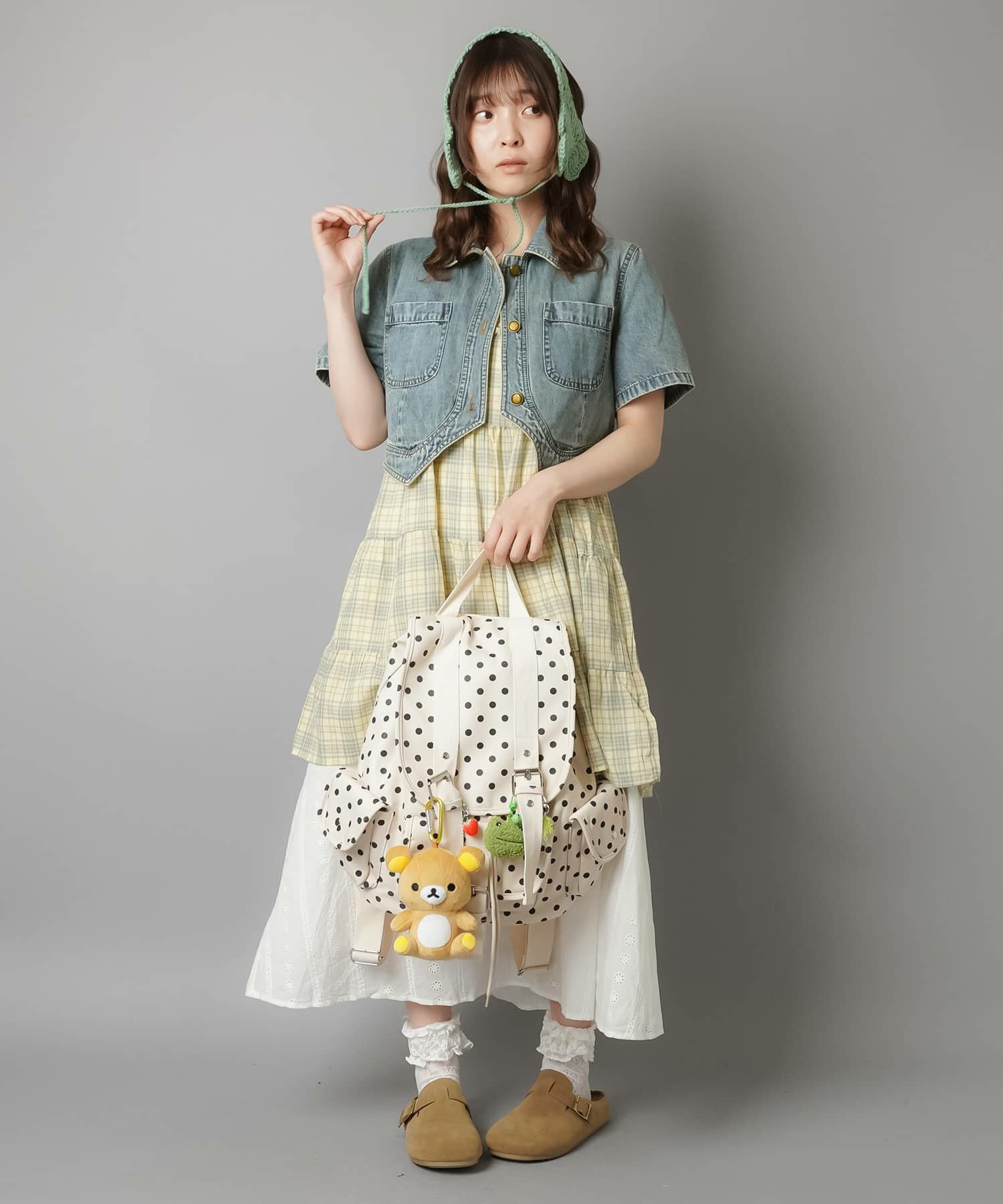 ニットイヤーマフ/イヤマフ/クローバー/#NEO森ガール | SPINNS WEB