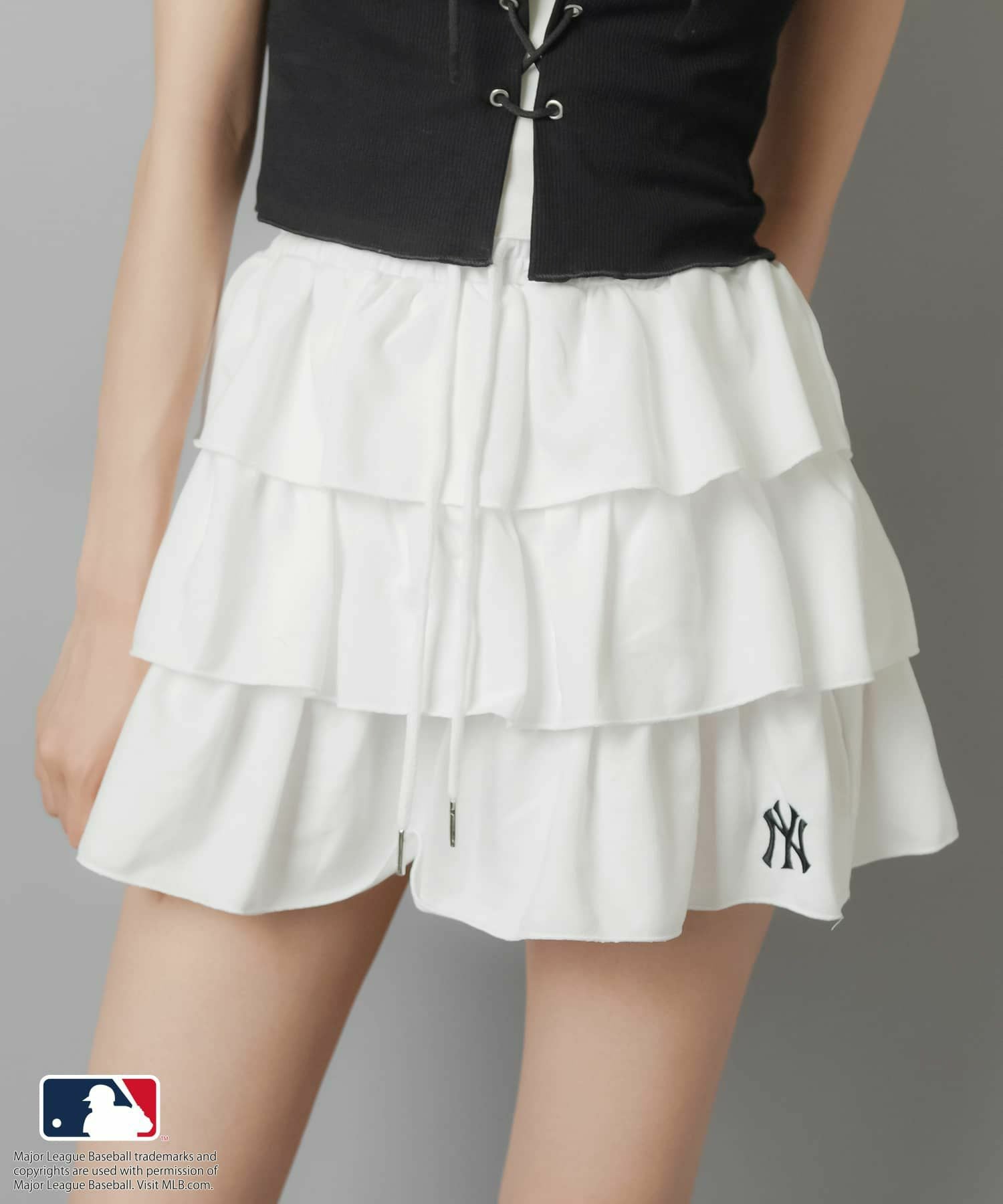 61%OFF】≪MLB/メジャーリーグベースボール≫別注ミニ裏毛ティアード