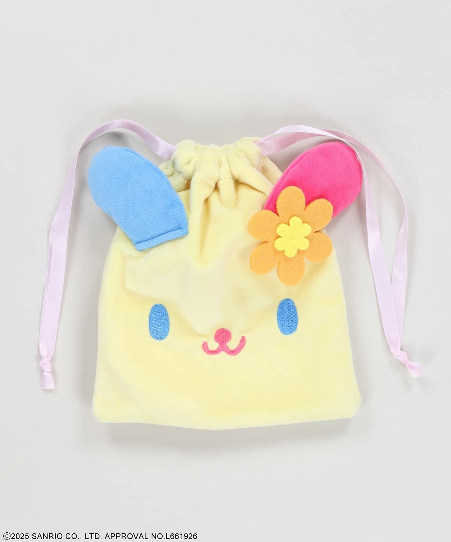 予約】『ウサハナ×SPINNS』フェイス巾着＜メール便対応＞ | SPINNS WEB