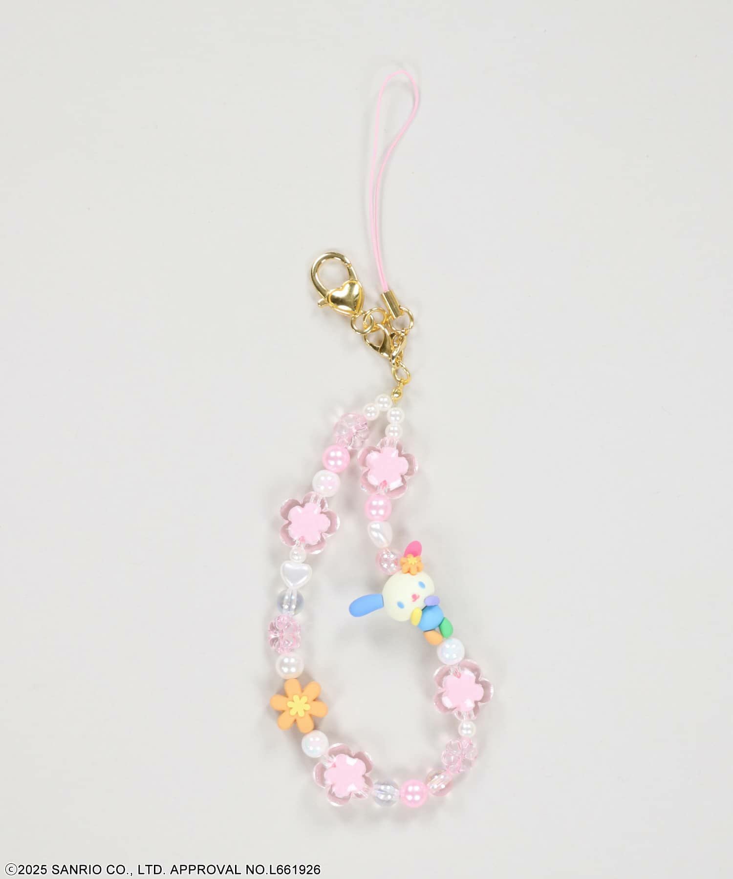 ウサハナ　お花ストラップ　3個セット　レア 予約商品】ウサハナ×SPINNSコラボ！特別デザインのフォンストラップ