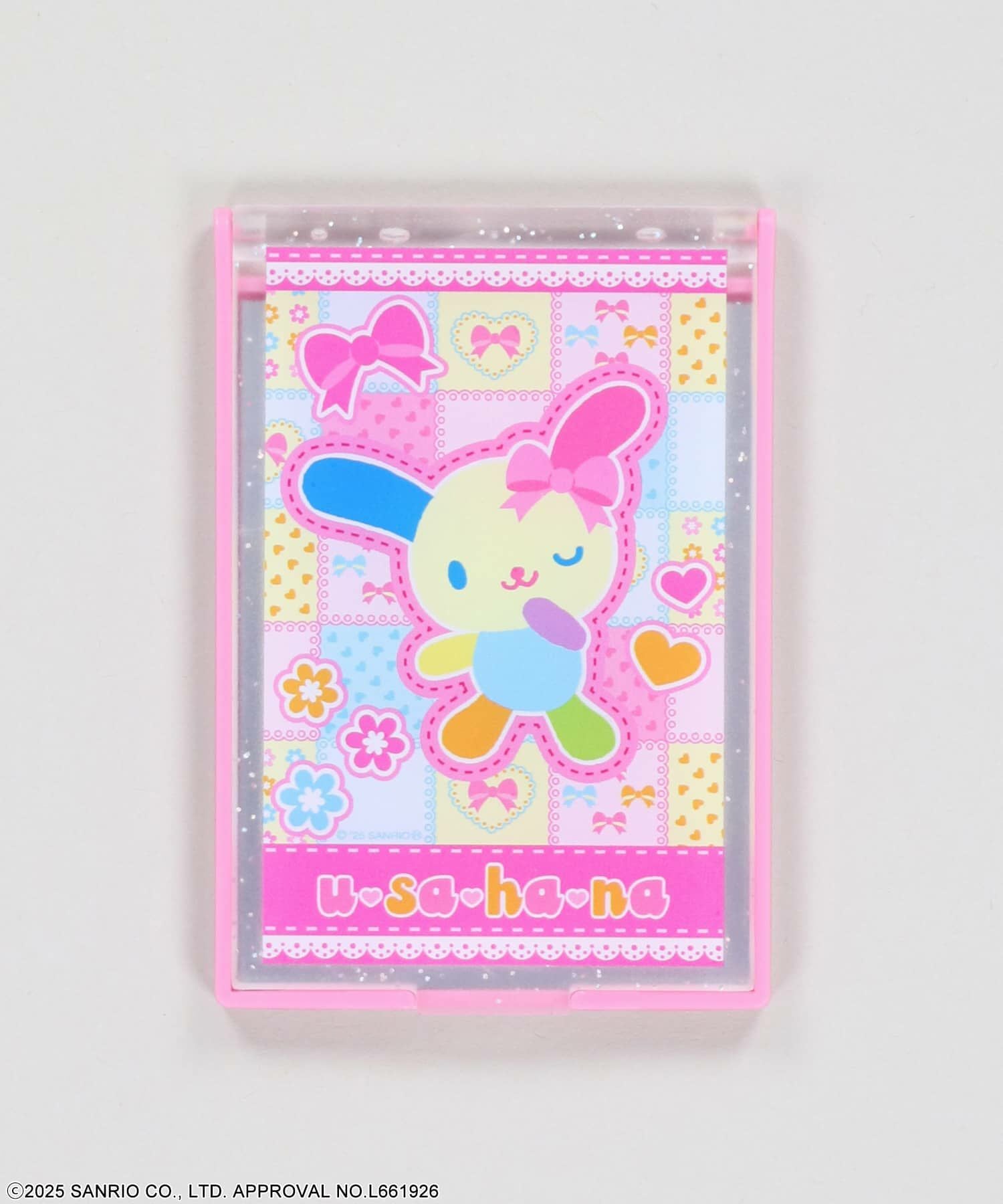 80%OFF】『ウサハナ×SPINNS』コンパクトミラー＜メール便対応