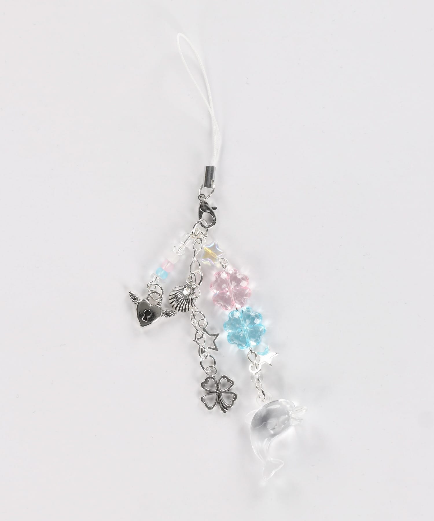 ビーズストラップ/イルカフラワー/#平成女児＜メール便対応＞ | SPINNS