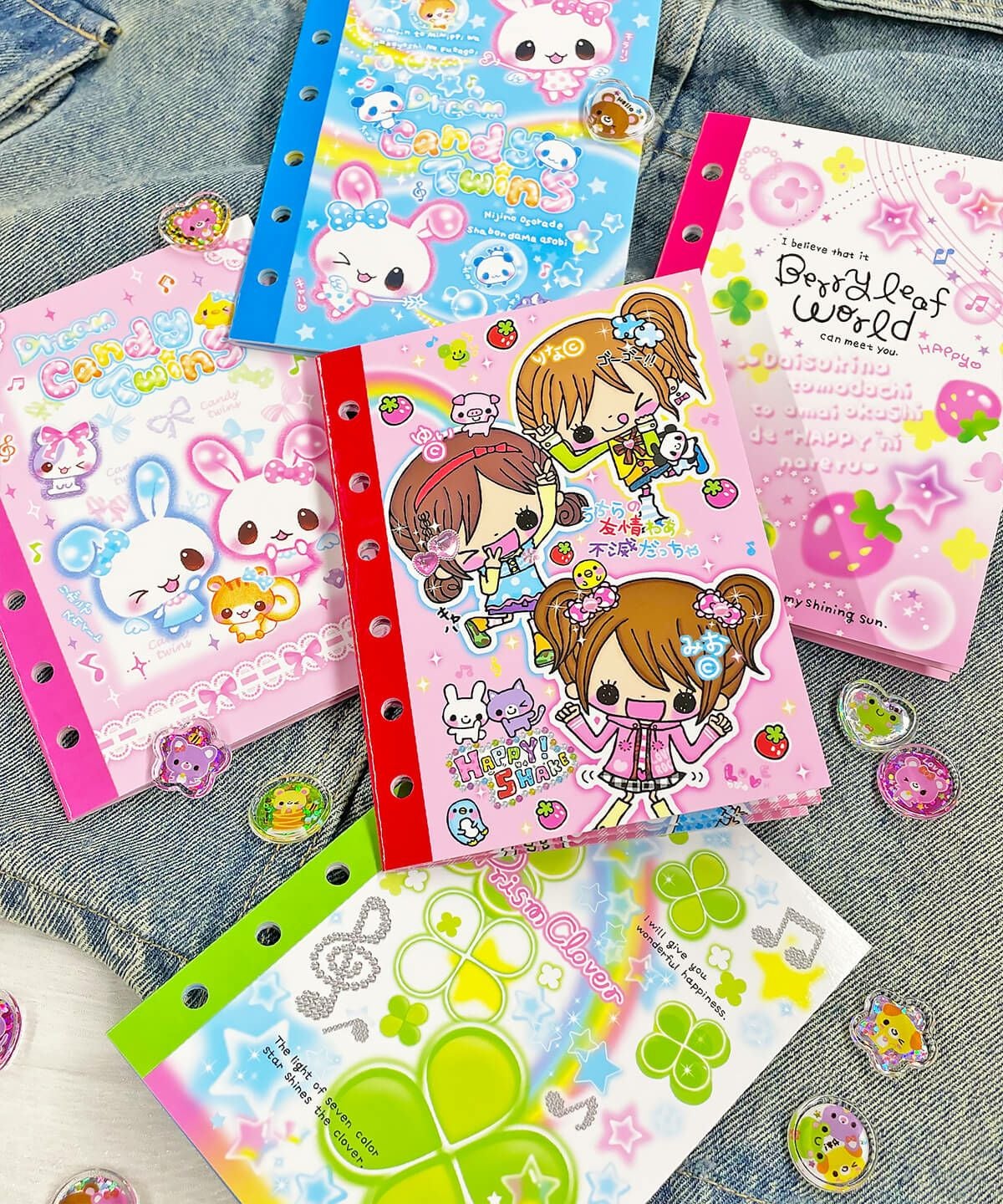 なつかし平成シール手帳/全5種/#平成女児＜メール便対応＞ | SPINNS