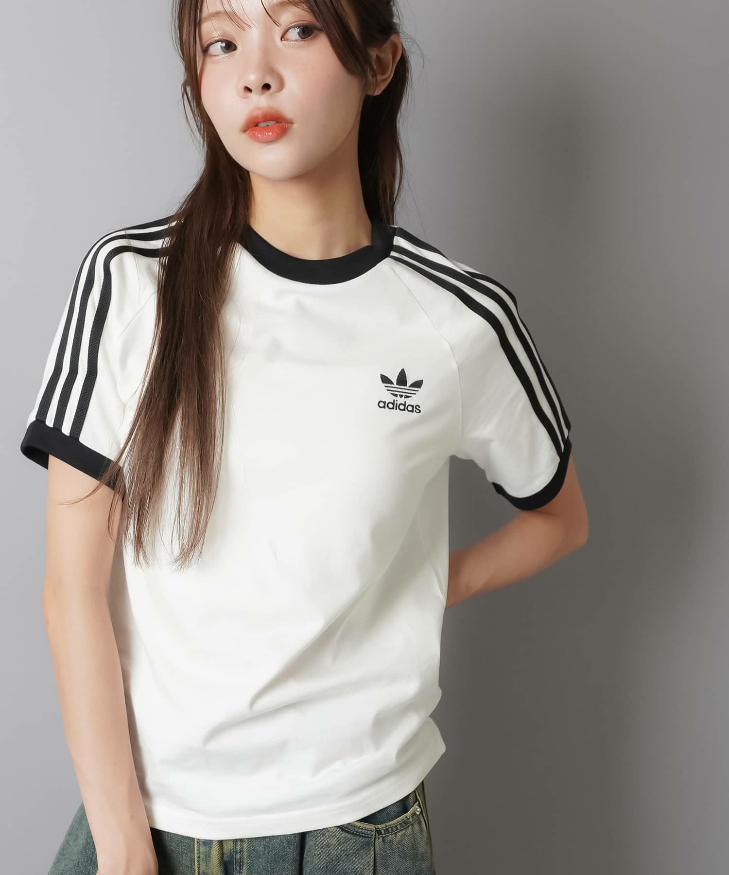 ≪adidas/アディダス≫スリーストライプス半袖Tシャツ | SPINNS WEB
