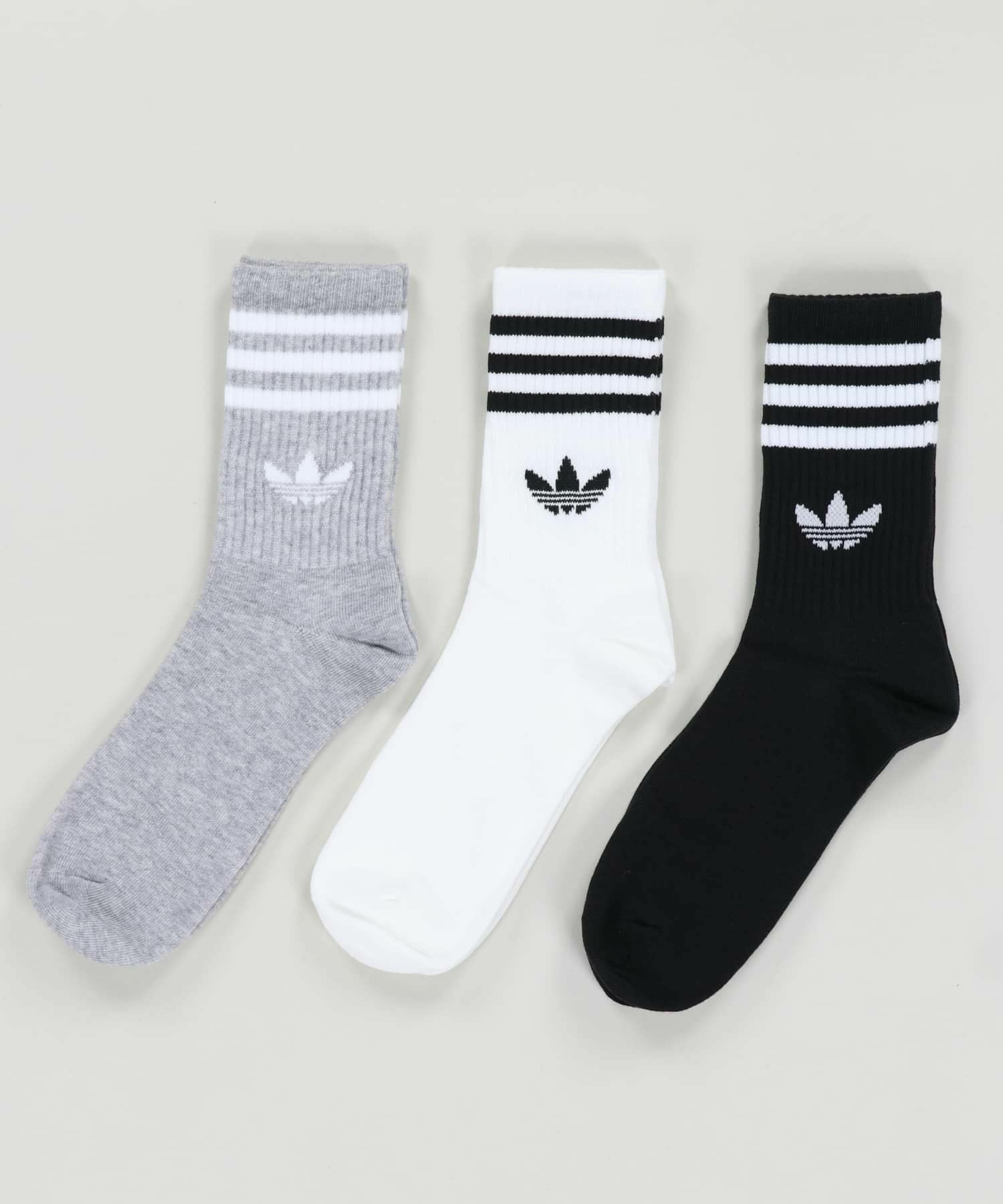 ≪adidas/アディダス≫クルーソックス/3足組 | SPINNS WEB STORE