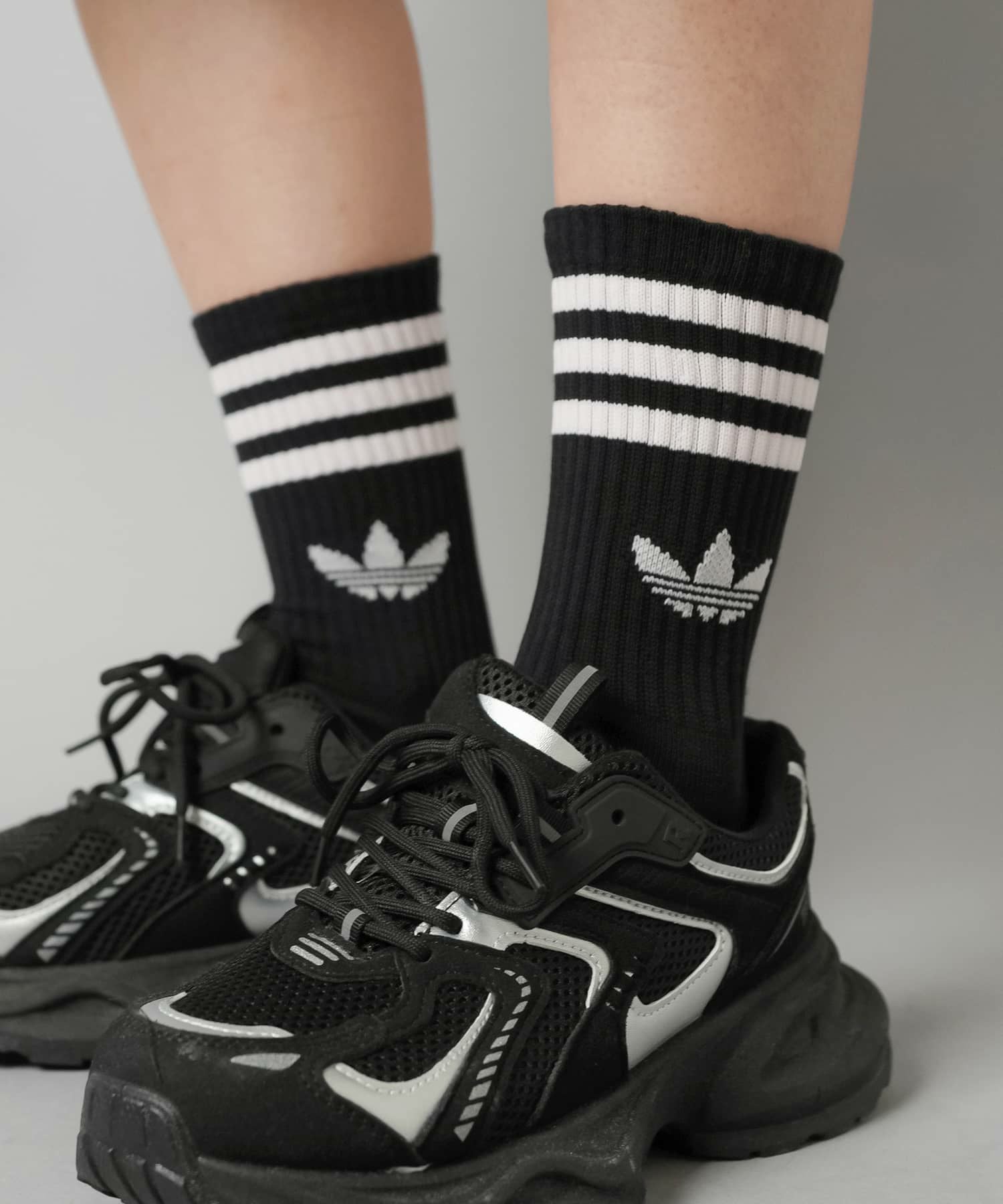 ≪adidas/アディダス≫クルーソックス/3足組 | SPINNS WEB STORE