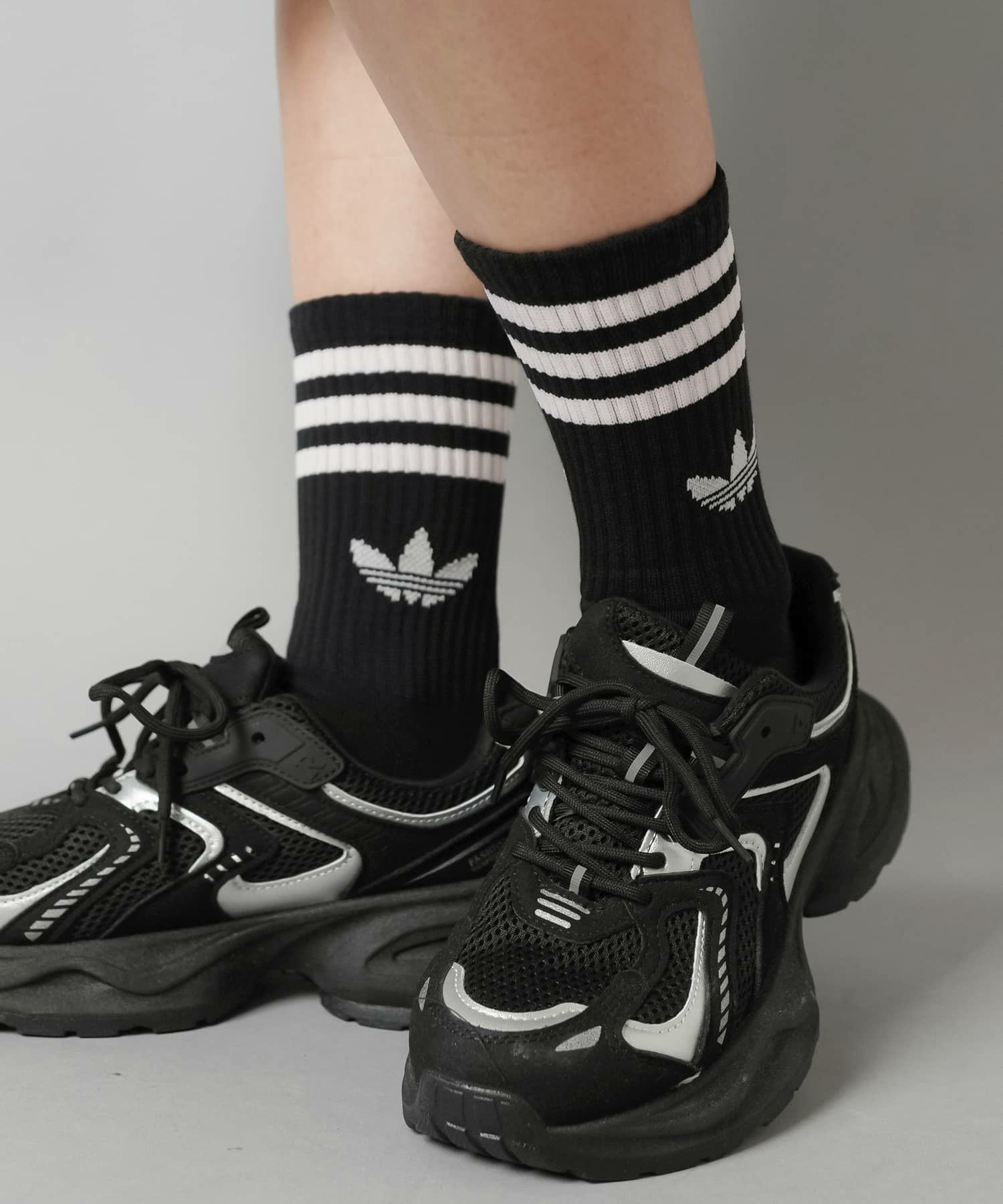 ≪adidas/アディダス≫クルーソックス/3足組 | SPINNS WEB STORE