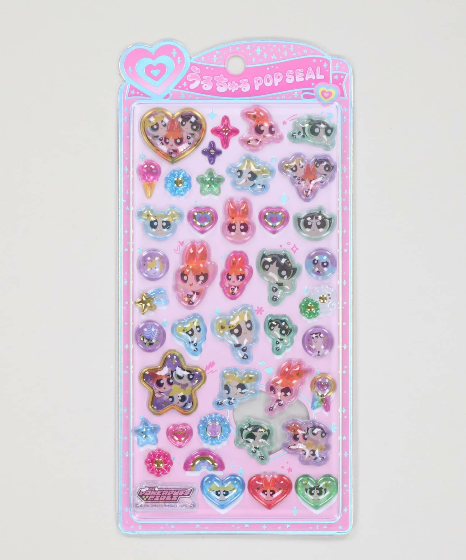 ≪パワーパフガールズ≫うるちゅるポップシール＜メール便対応