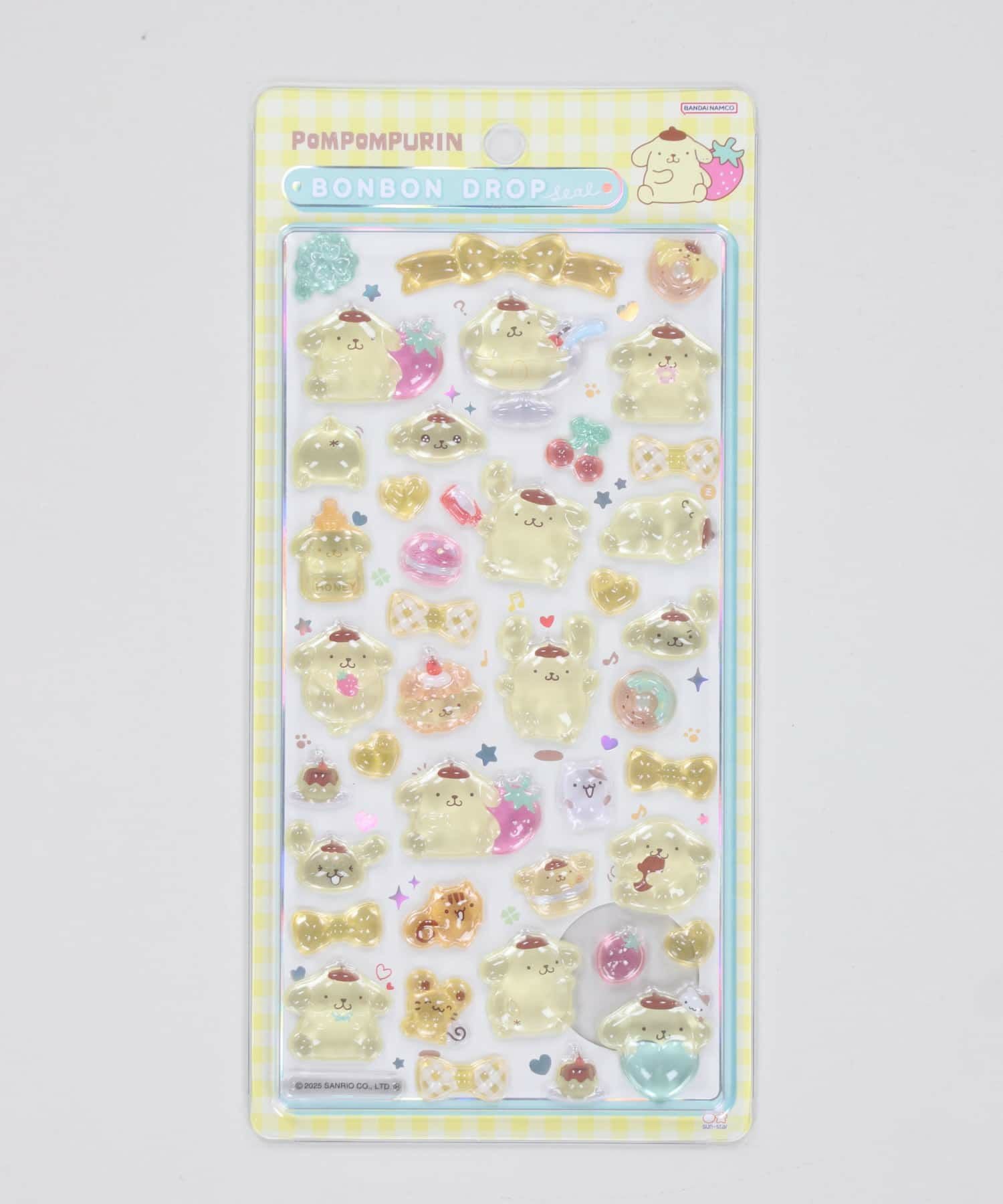 ≪サンリオ≫ボンボンドロップシール2/ぷくぷく/シール/全8種＜メール