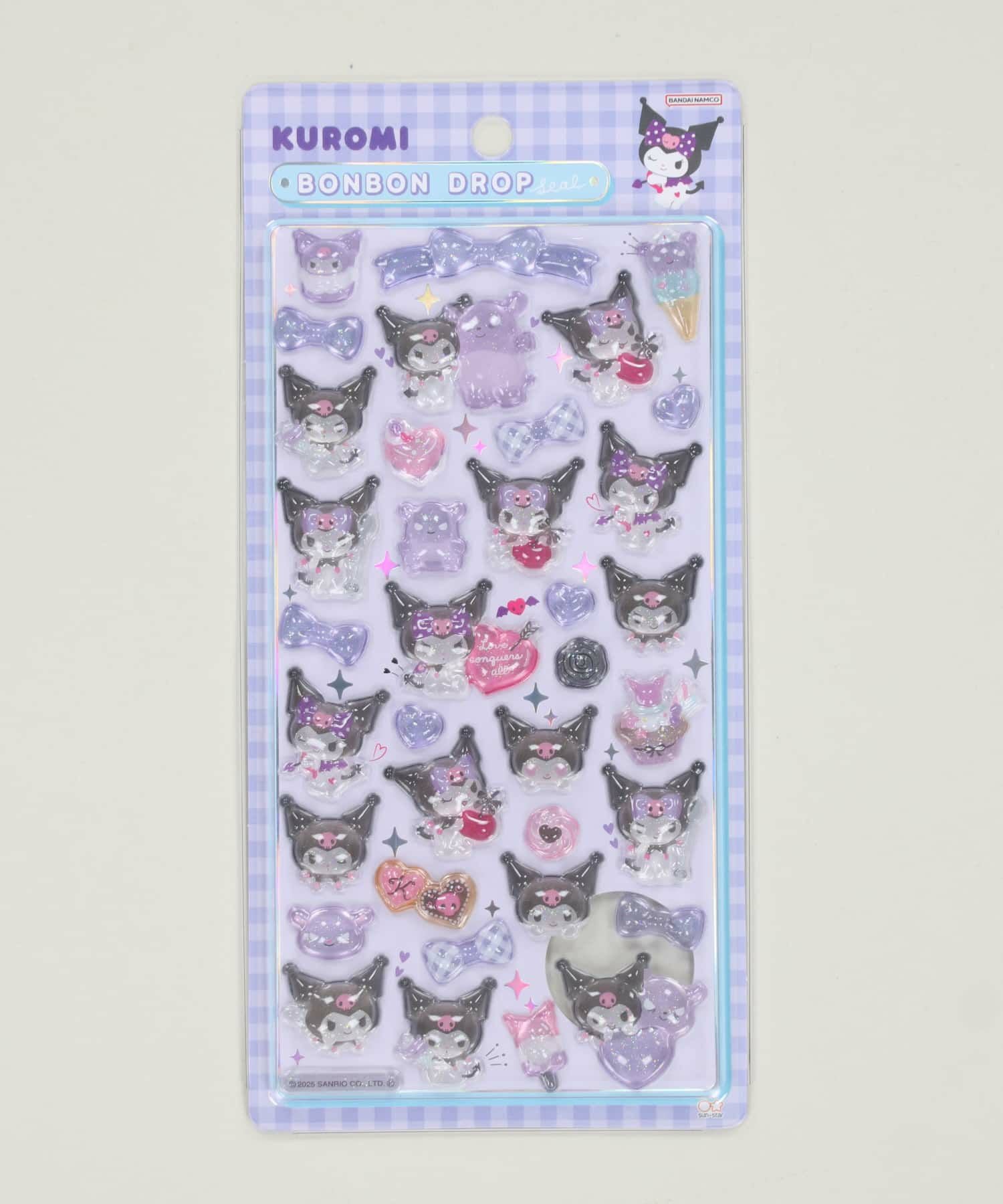 ≪サンリオ≫ボンボンドロップシール2/ぷくぷく/シール/全8種＜メール