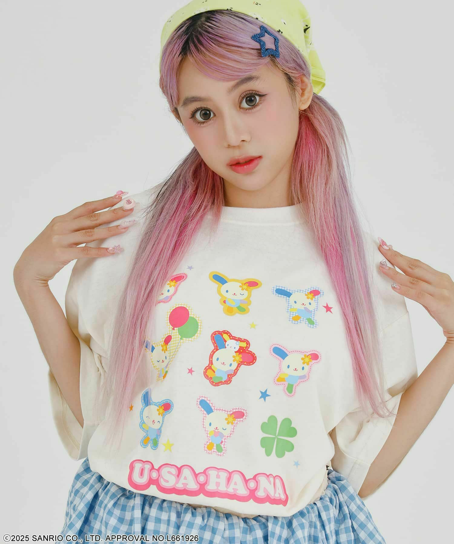 ウサハナ ビッグT Tシャツ スピンズ サンリオ 平成 Y2K 51%OFF】『ウサハナ×SPINNS』ビッグTシャツ | SPINNS WEB STORE
